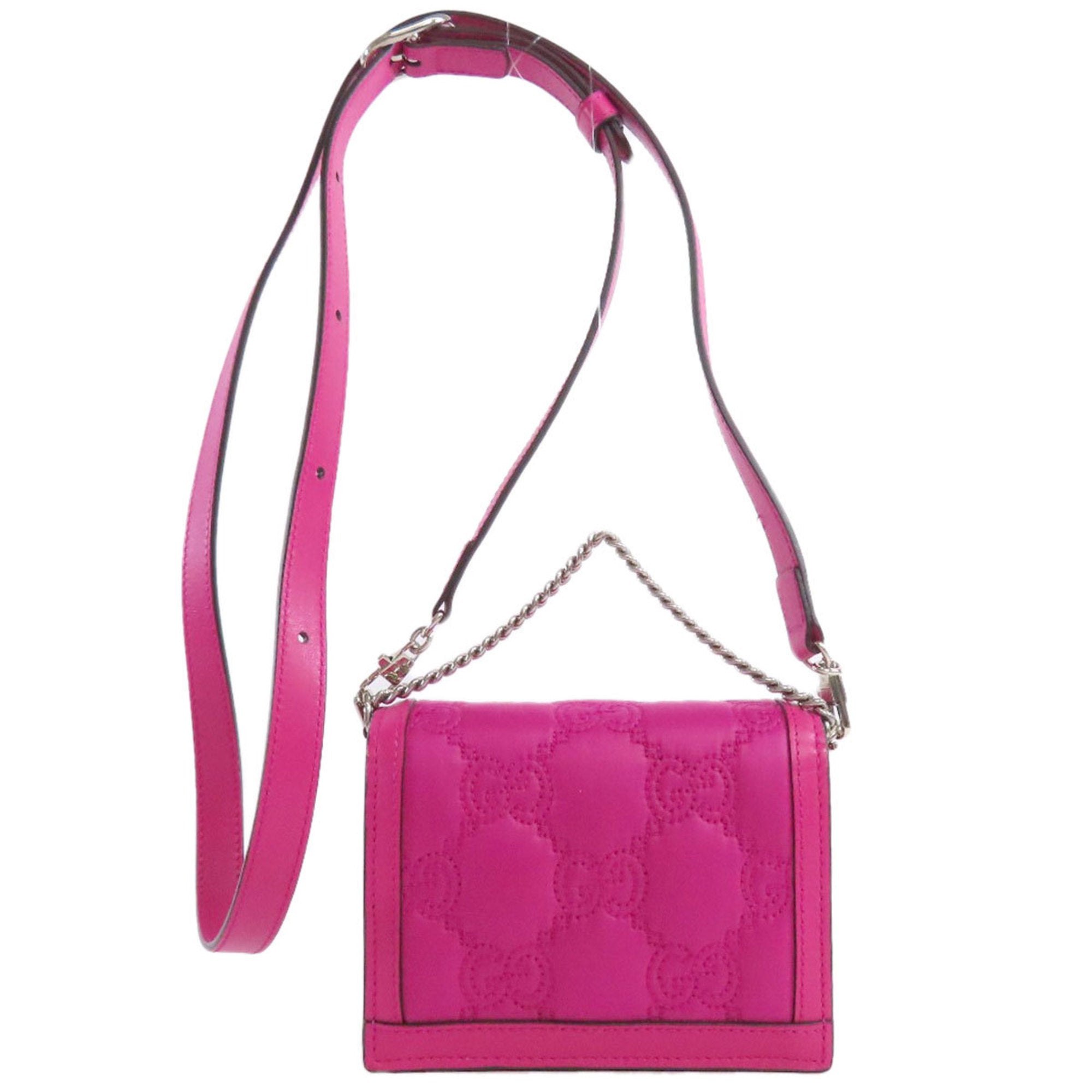 Gucci Pink Nylon Shoulder Bag (Pre-Owned)