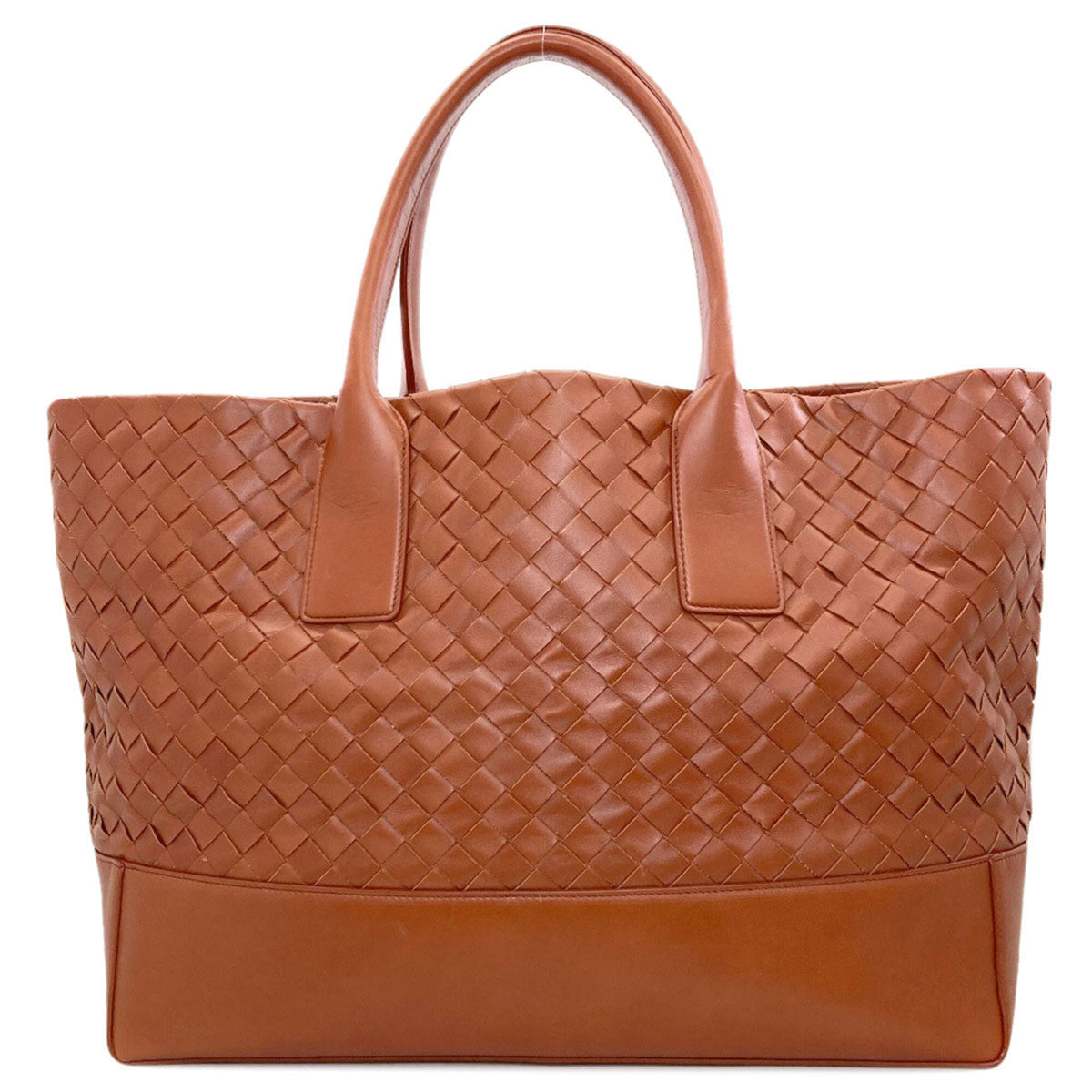 Bottega Veneta Brown Leather Tote Bag (Pre-Owned)