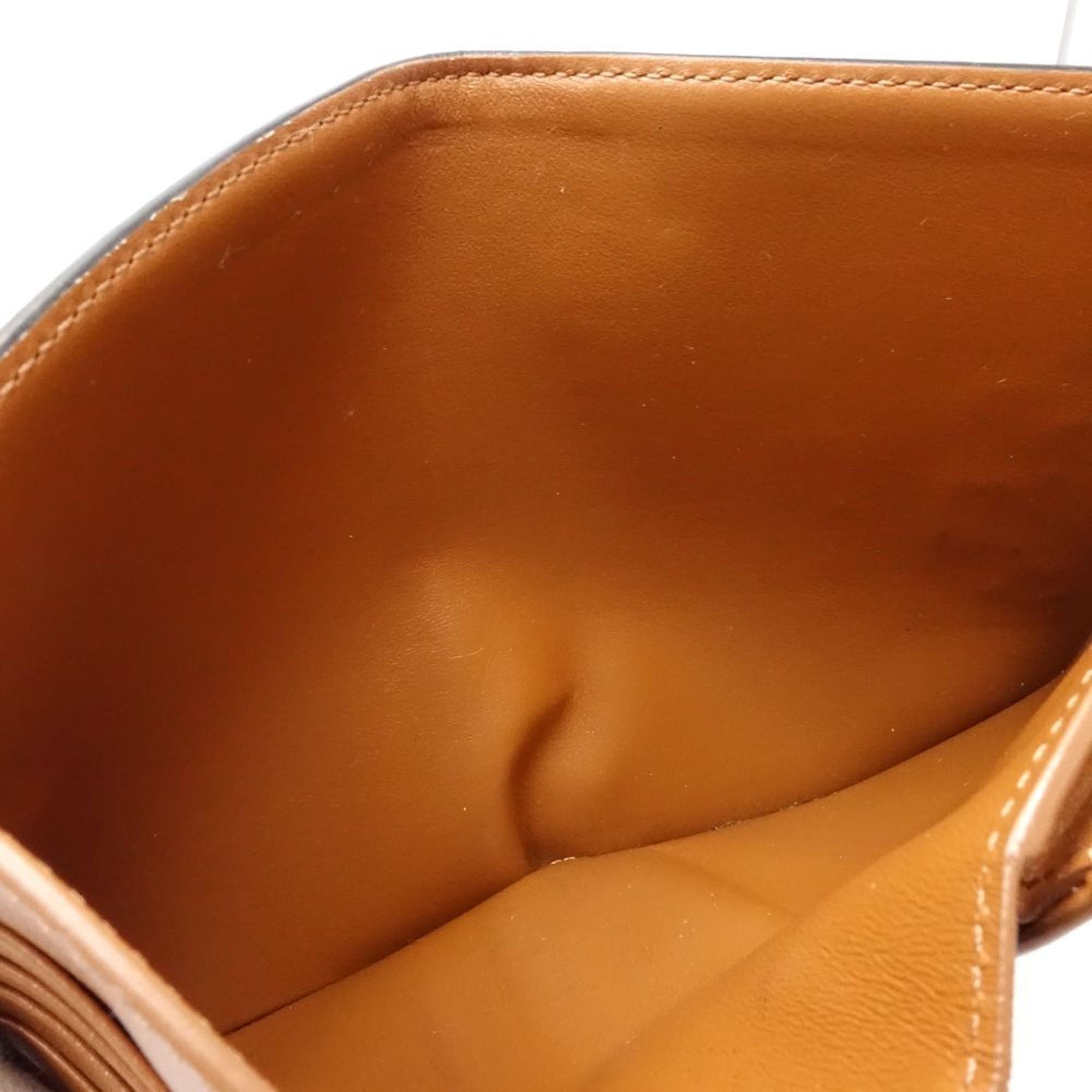 Celine Brown Leather Wallet (Bi-Fold) (Pre-Owned)