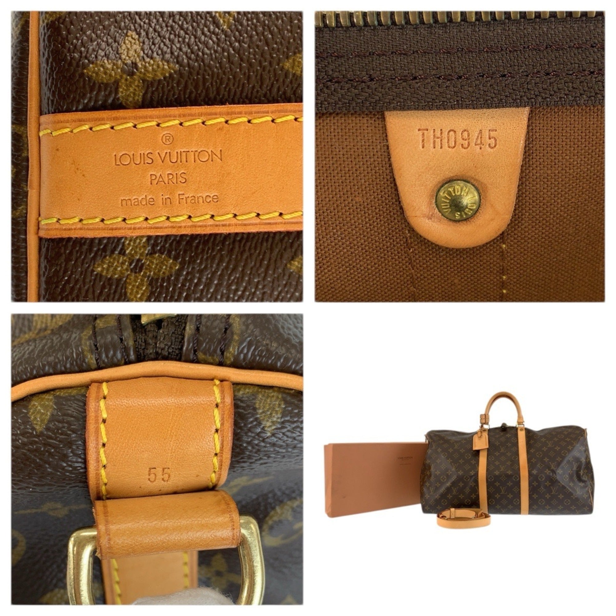 Louis Vuitton Brown Monogram Monogram Boston Bag Shoulder Bag (Pre-Owned)
