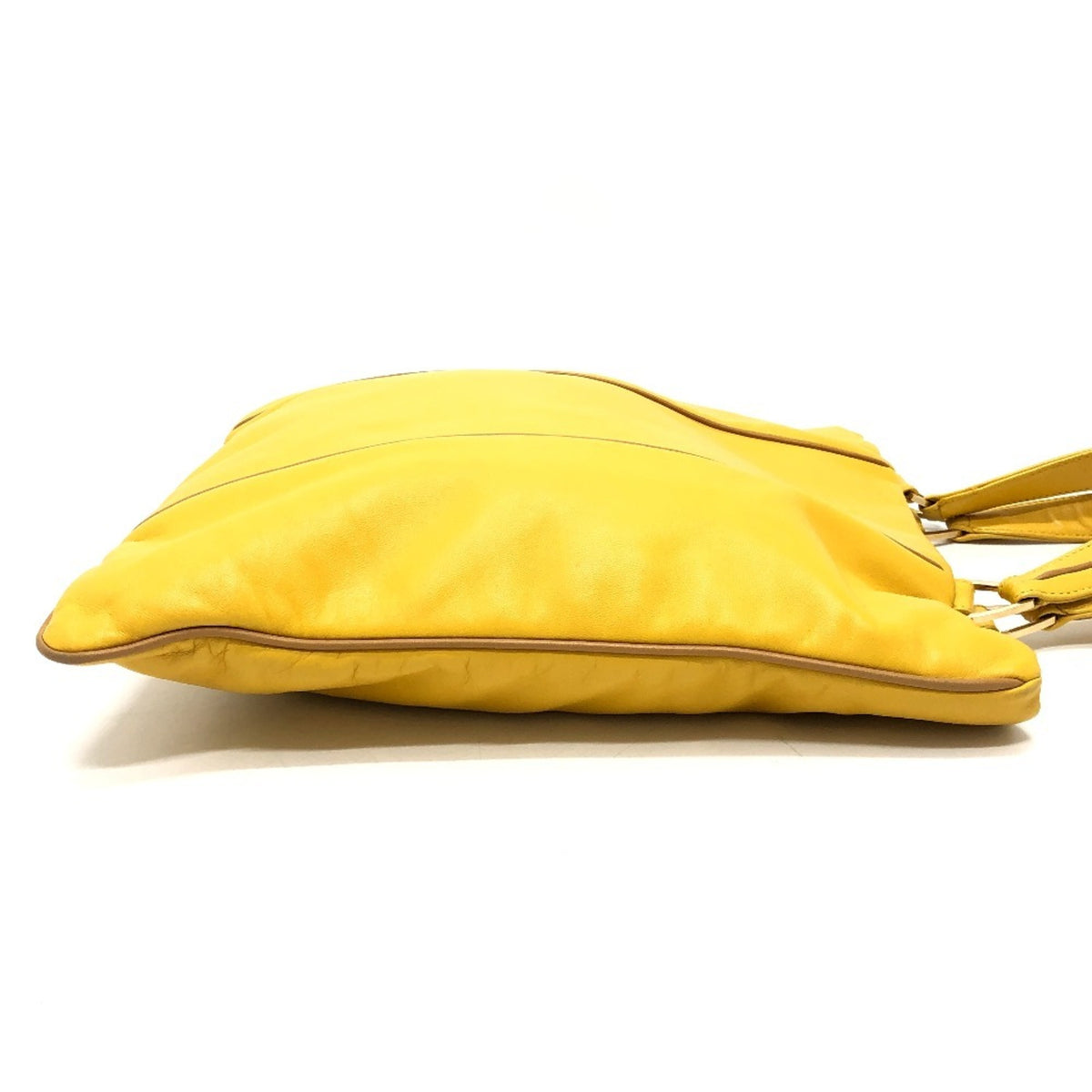 Loewe Yellow Leather Handbag Tote Bag (Pre-Owned)