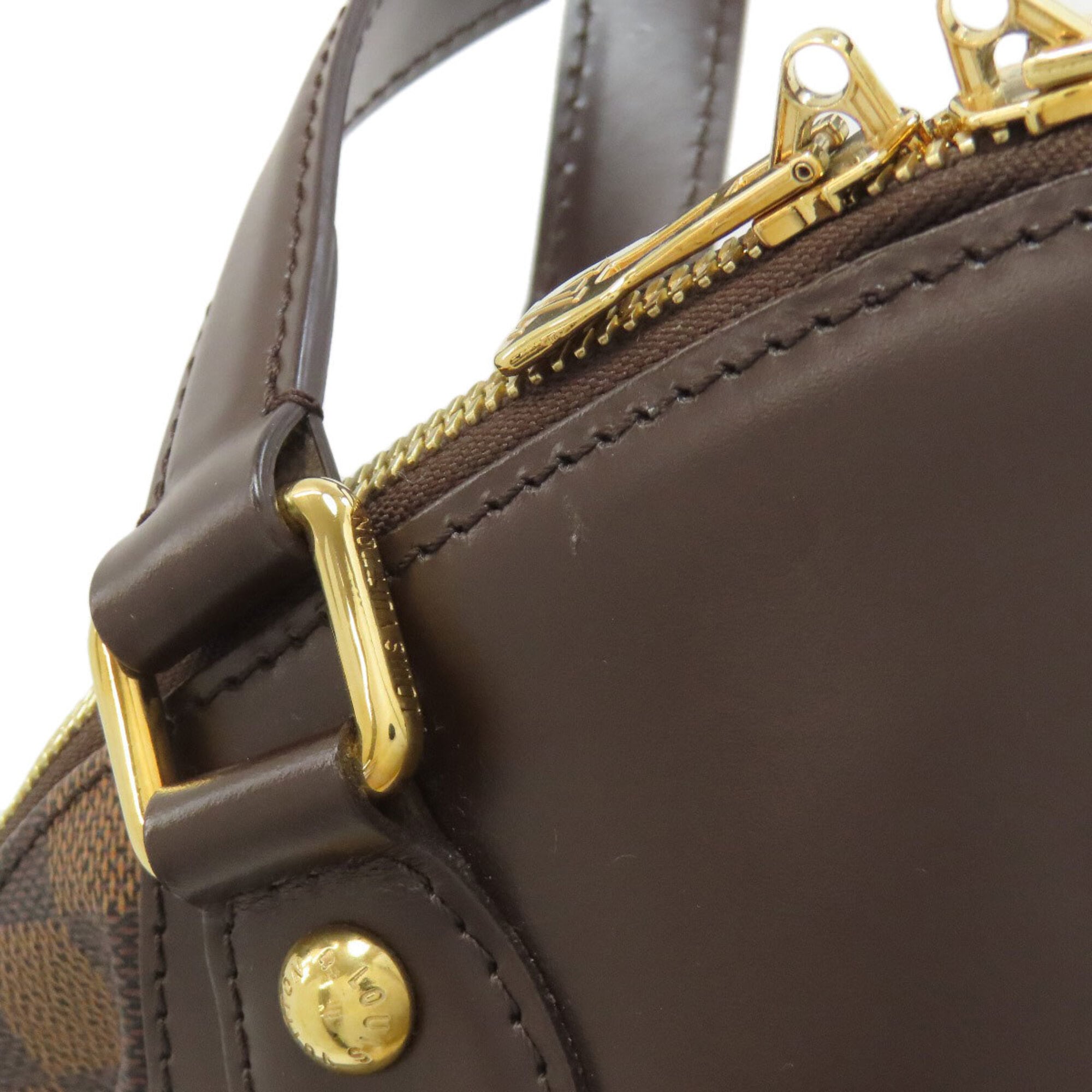 Louis Vuitton Brown Damier Canvas Ebene Damier Canvas Handbag (Pre-Owned)