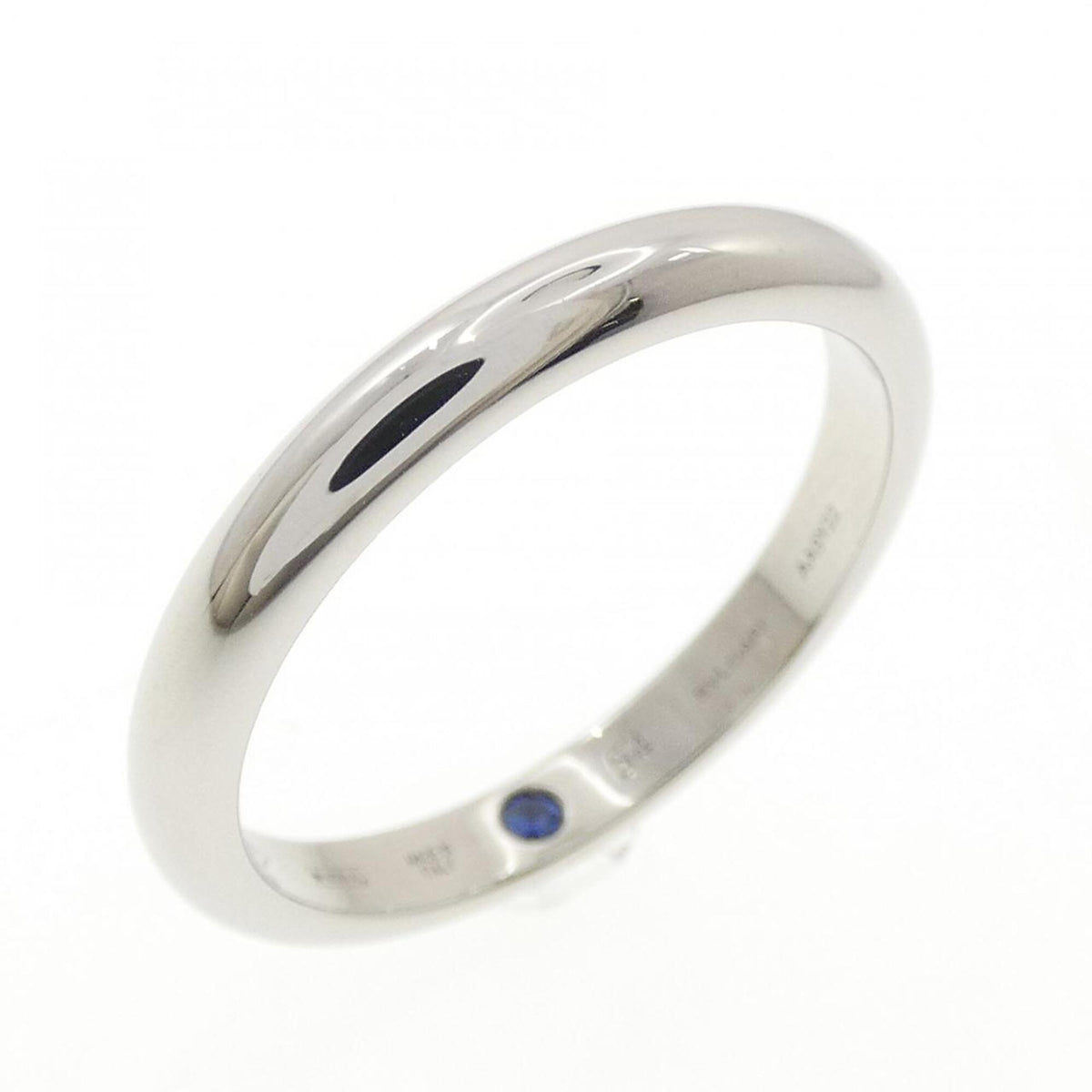 Bvlgari Platinum Platinum 950 Band Ring (Pre-Owned)