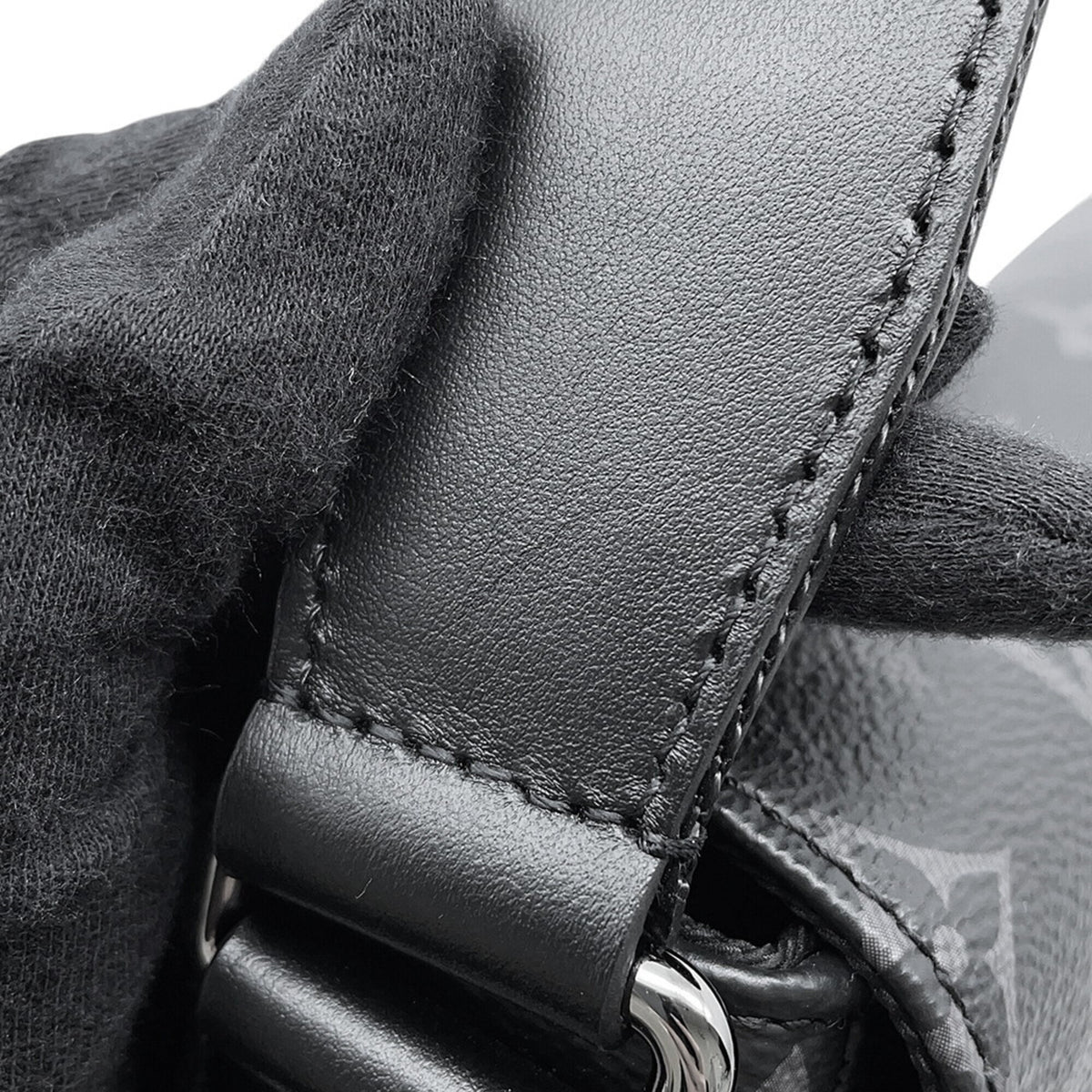 Louis Vuitton Monogram Eclipse Black Noir Monogram Eclipse Handbag Shoulder Bag (Pre-Owned)