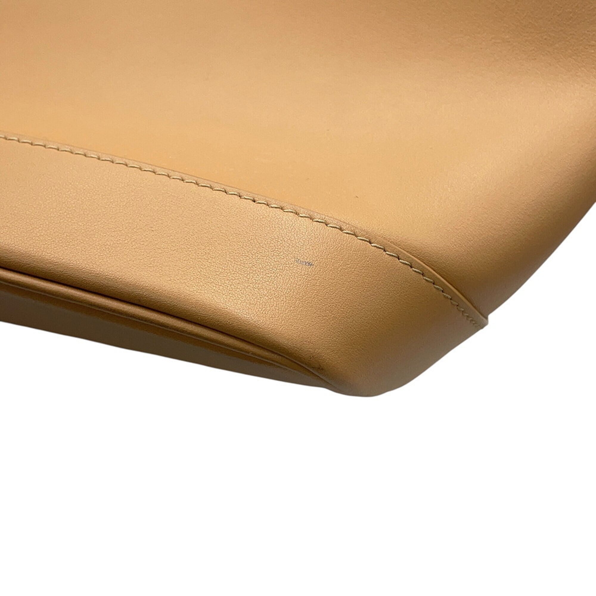 Salvatore Ferragamo Light Camel Leather Tote Bag (Pre-Owned)