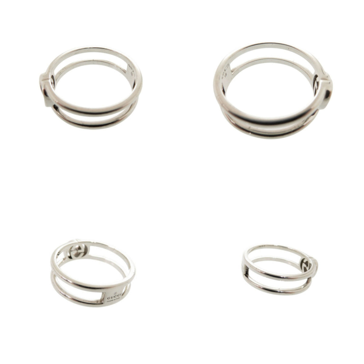 Gucci Silver Silver 925 Band Ring (Pre-Owned)