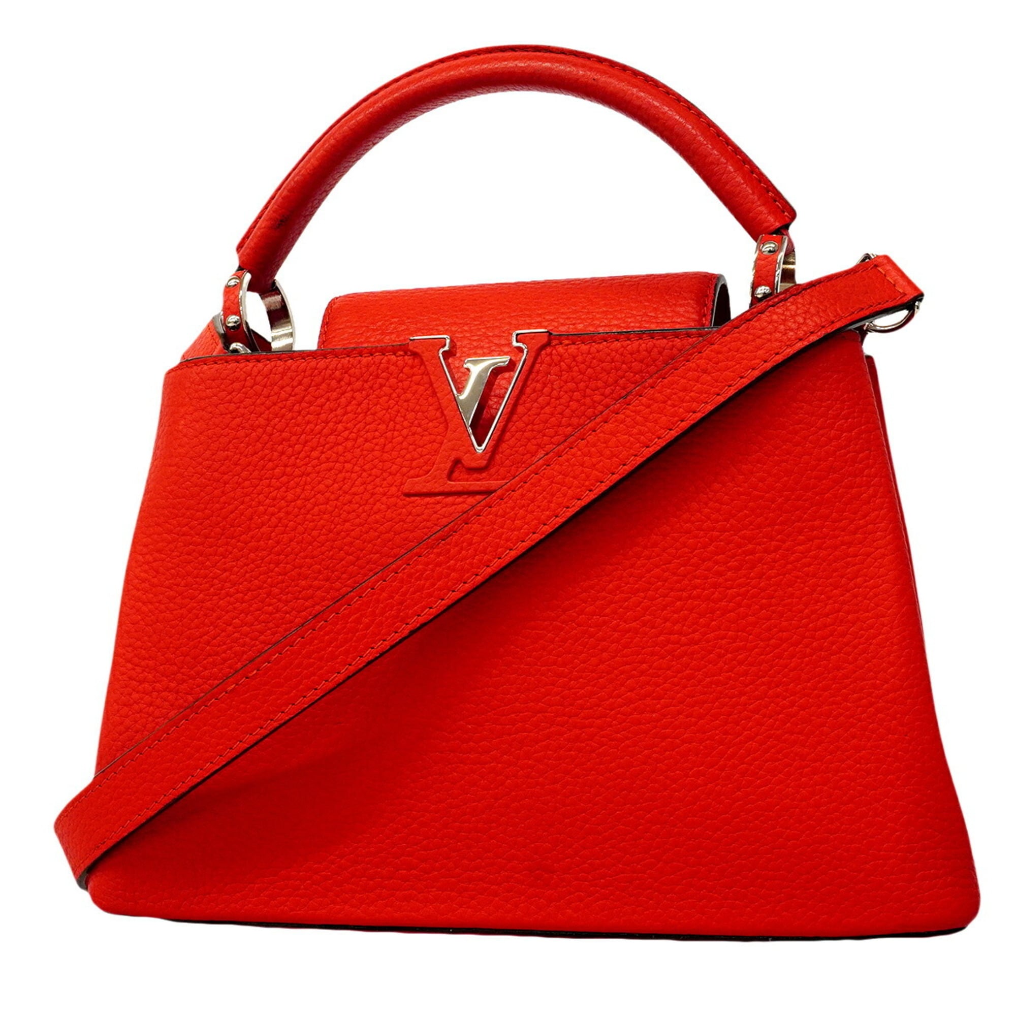 Louis Vuitton Red Color Handbag (Pre-Owned)