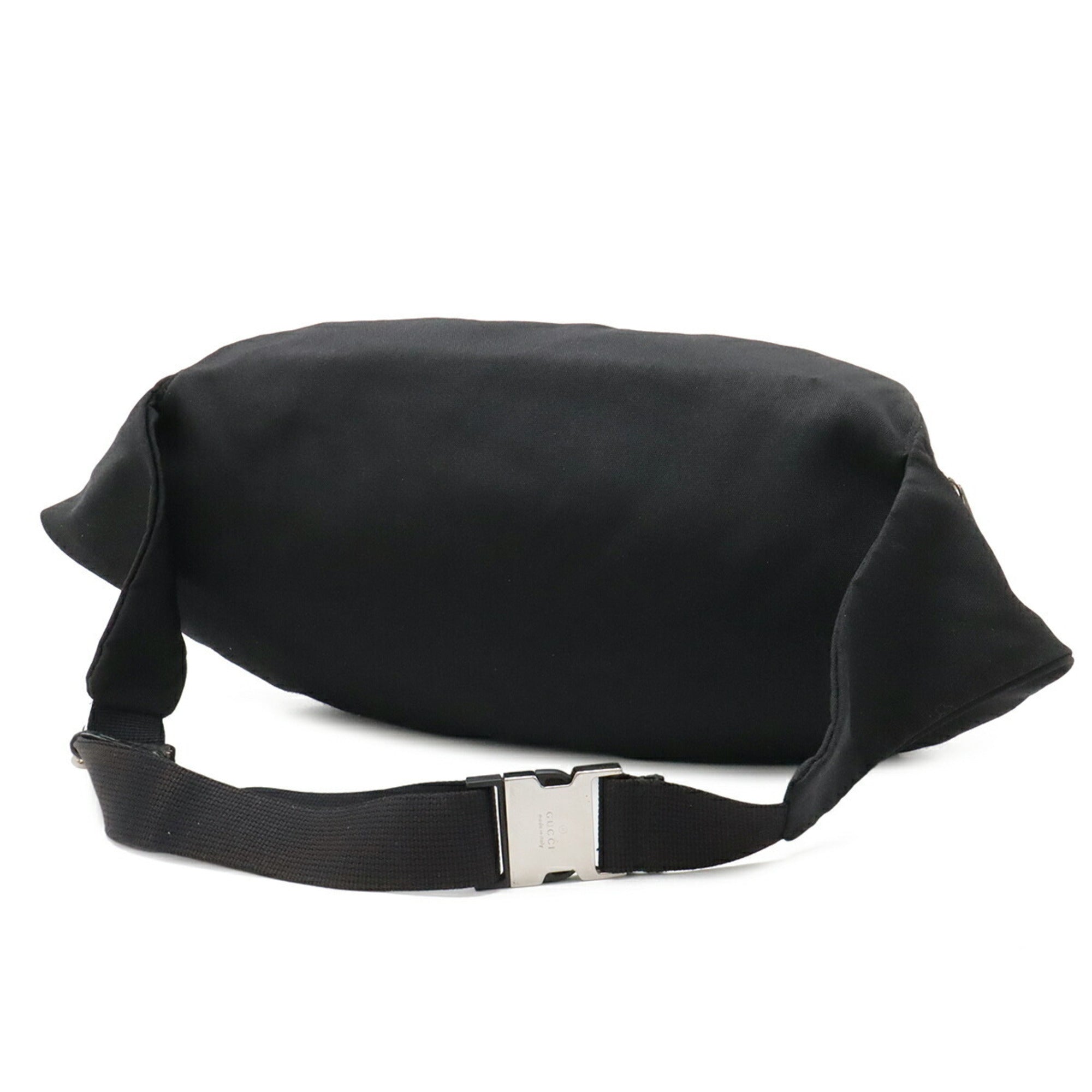 Gucci Black Nylon Canvas Sling Bag (Pre-Owned)