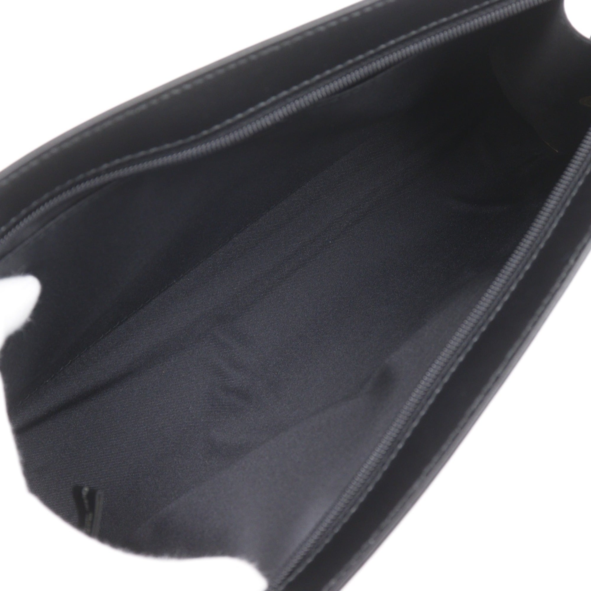 Dunhill Leather Clutch Bag (Pre-Owned)