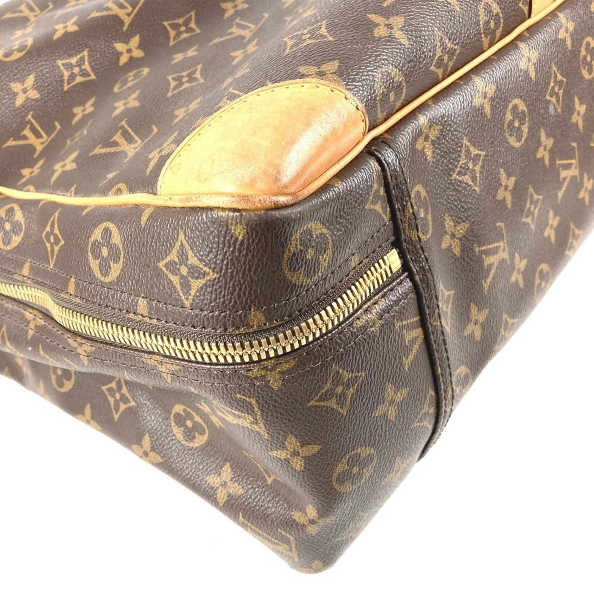 Louis Vuitton Brown Monogram Boston Bag Handbag (Pre-Owned)