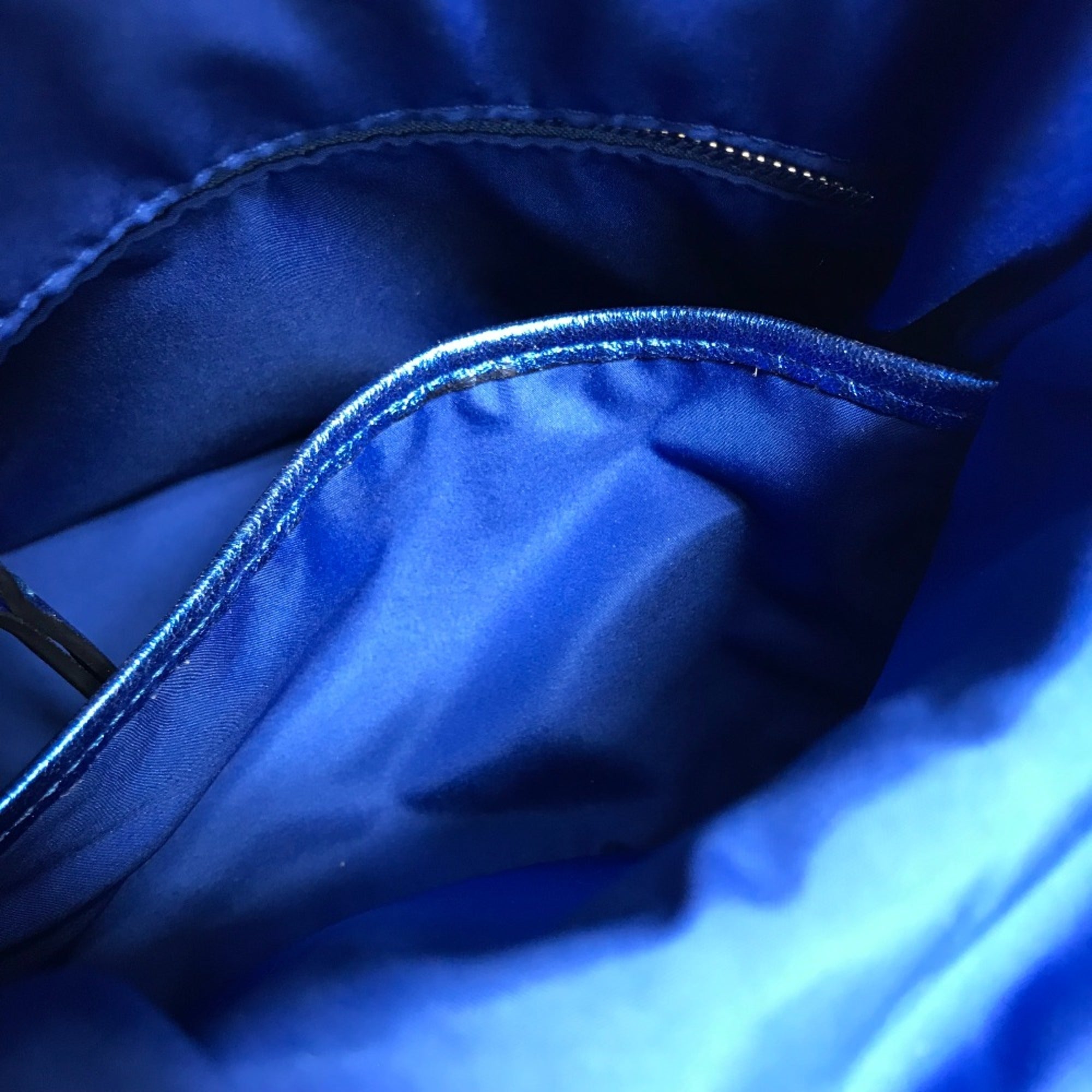 Maison Margiela Blue Leather Shoulder Bag (Pre-Owned)