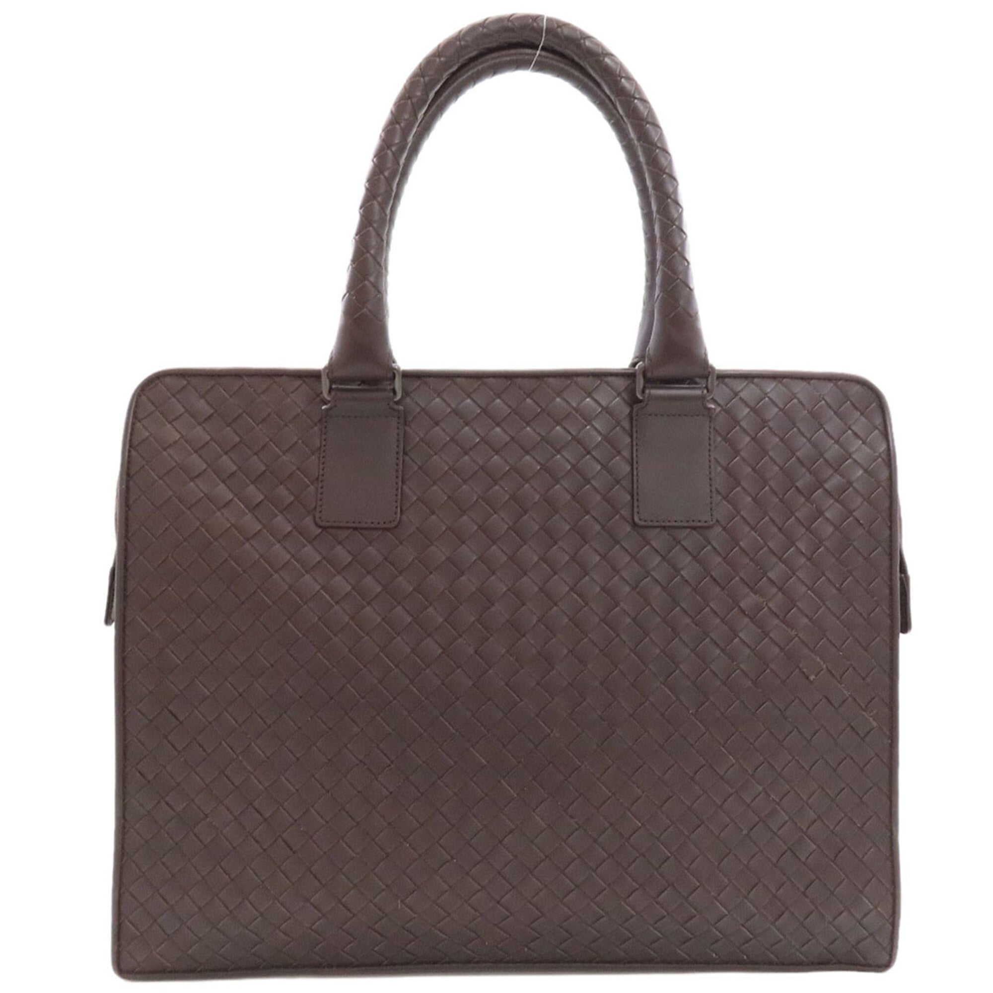 Bottega Veneta Brown Leather Handbag (Pre-Owned)