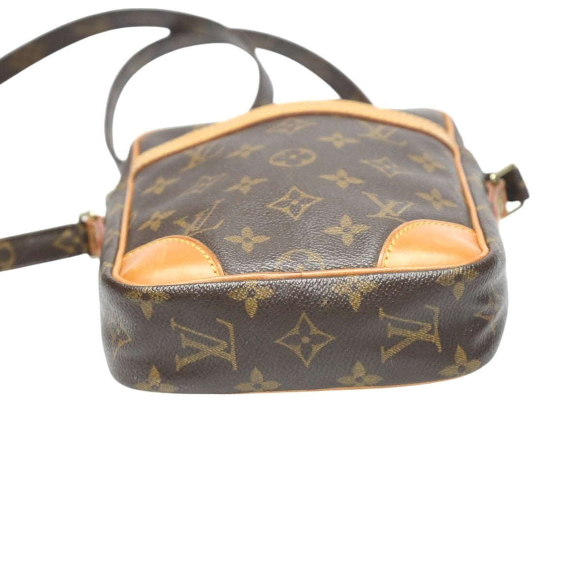 Louis Vuitton Brown Monogram Canvas Shoulder Bag (Pre-Owned)