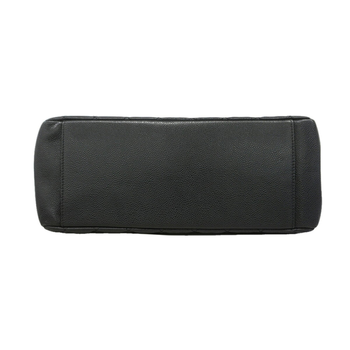 Chanel Black Grained Calfskin Tote Bag (Pre-Owned)