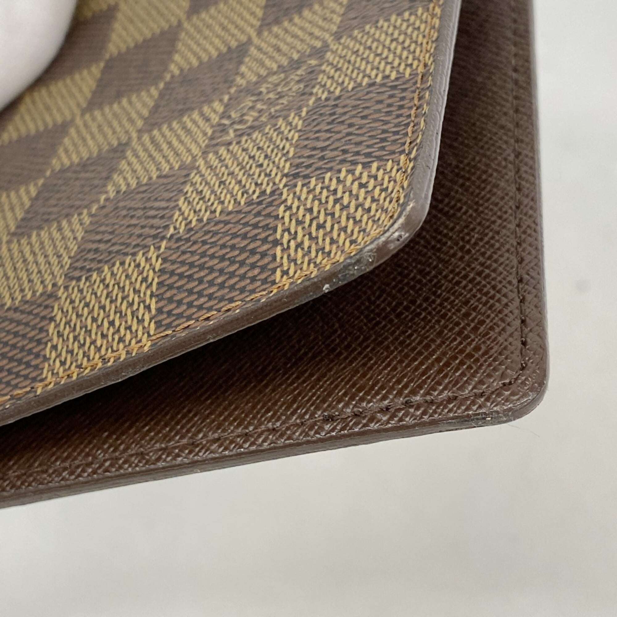 Louis Vuitton Ebene Long Bill Wallet (Bi-Fold) (Pre-Owned)