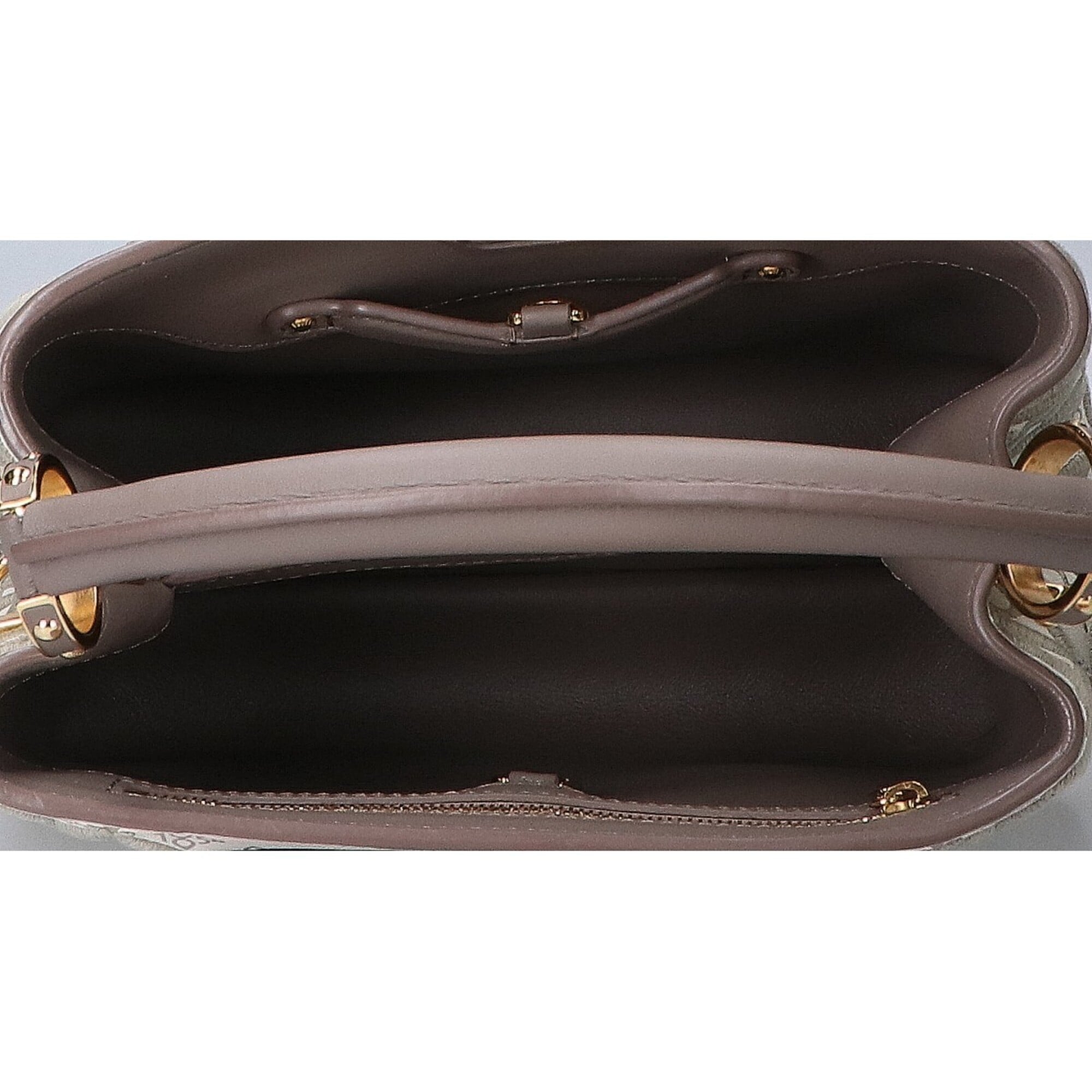 Louis Vuitton Taupe Leather Handbag (Pre-Owned)