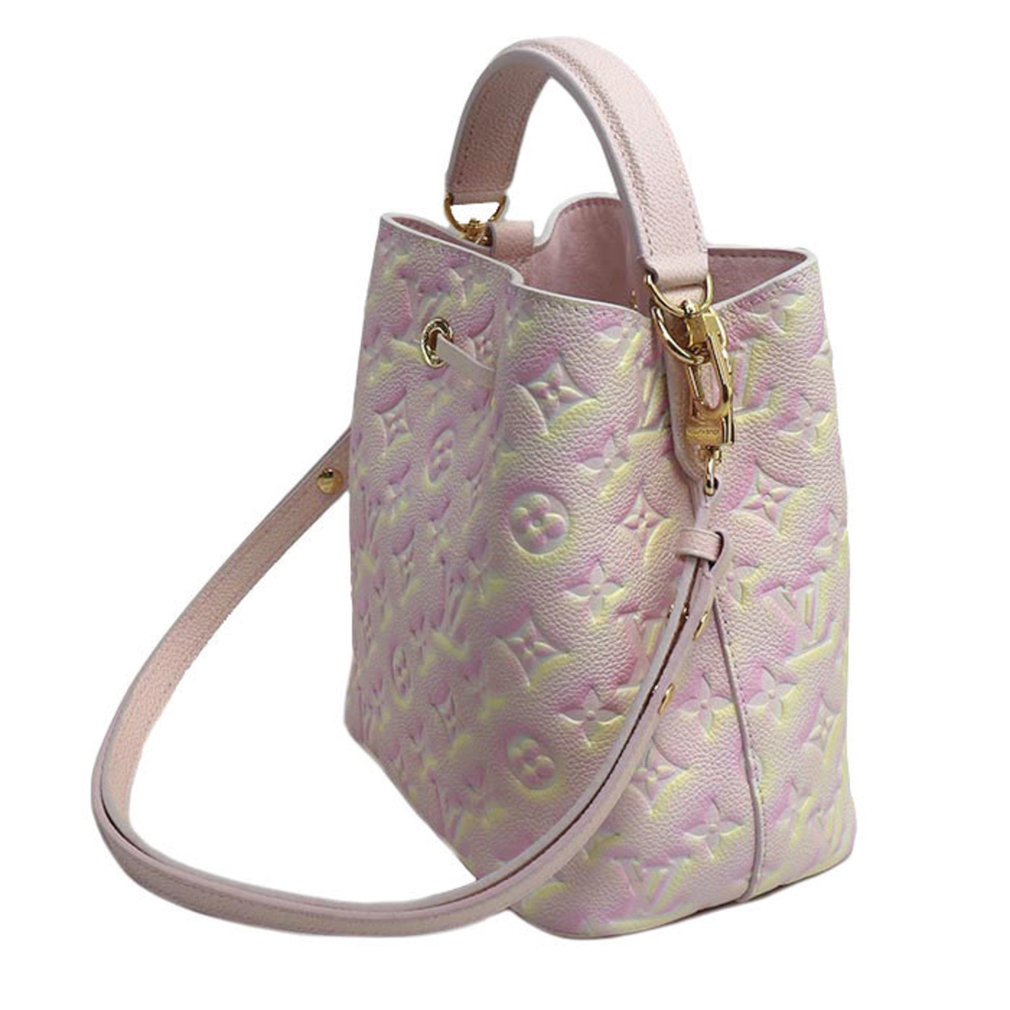 Louis Vuitton Pink Monogram Empreinte Shoulder Bag (Pre-Owned)
