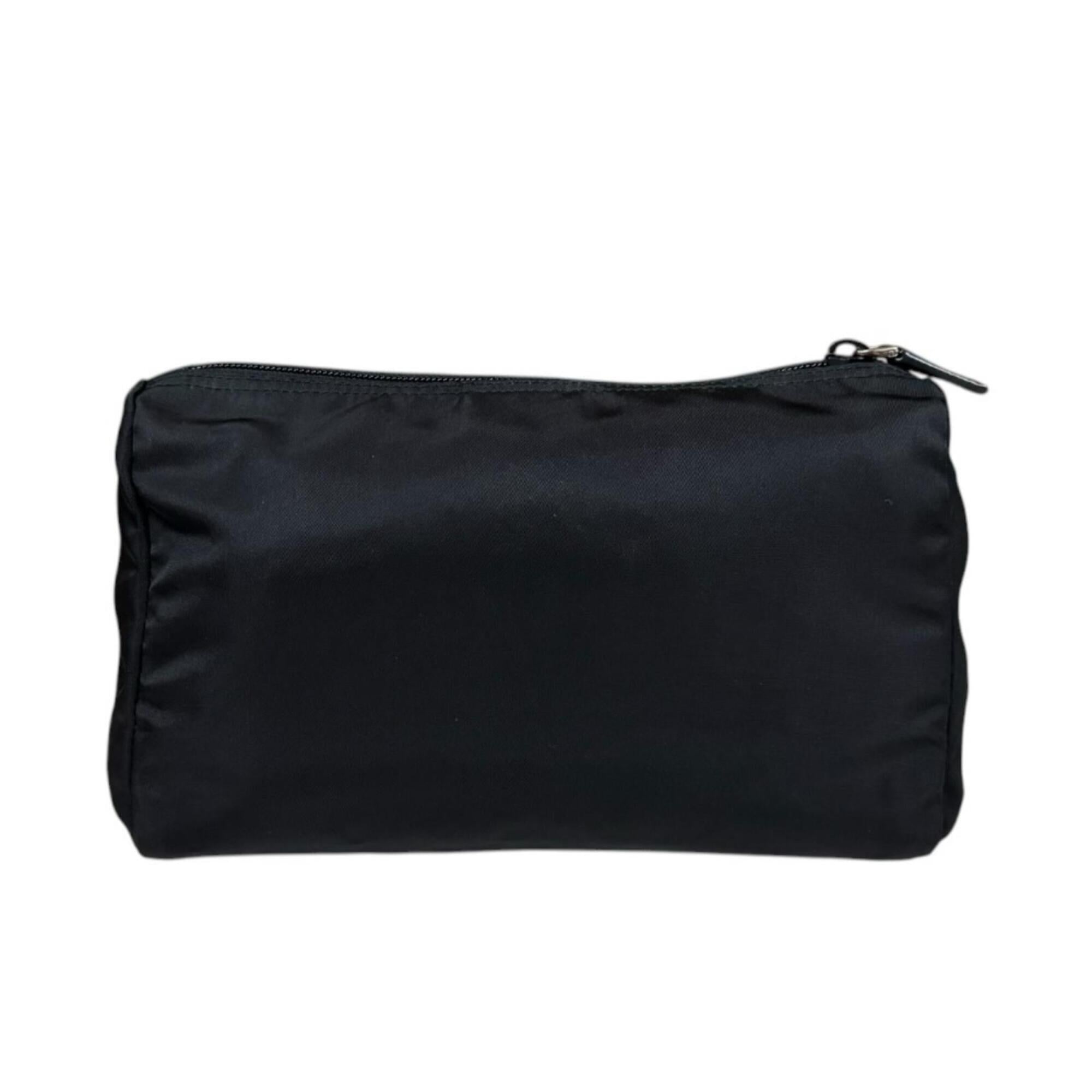 Prada Black Nylon Handbag Pouch (Pre-Owned)