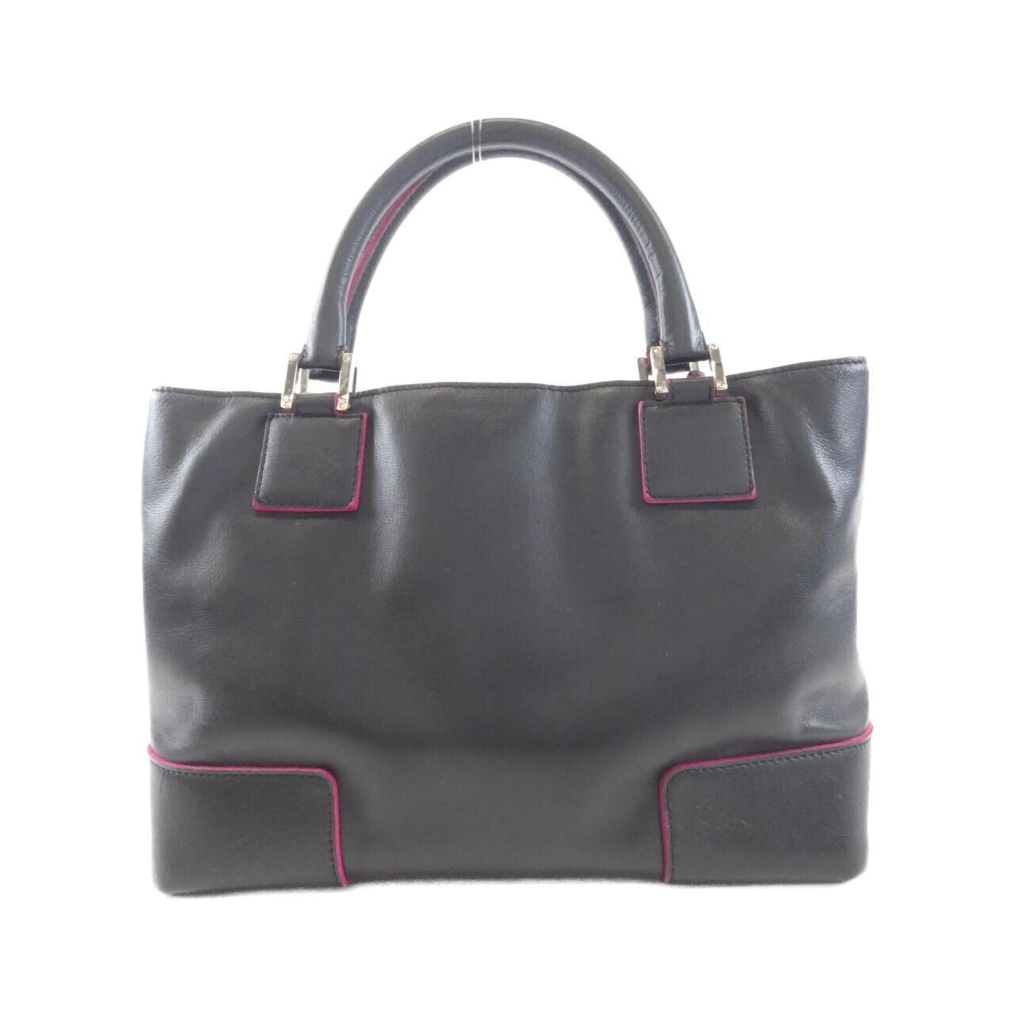 Loewe Black Pink Leather Handbag (Pre-Owned)