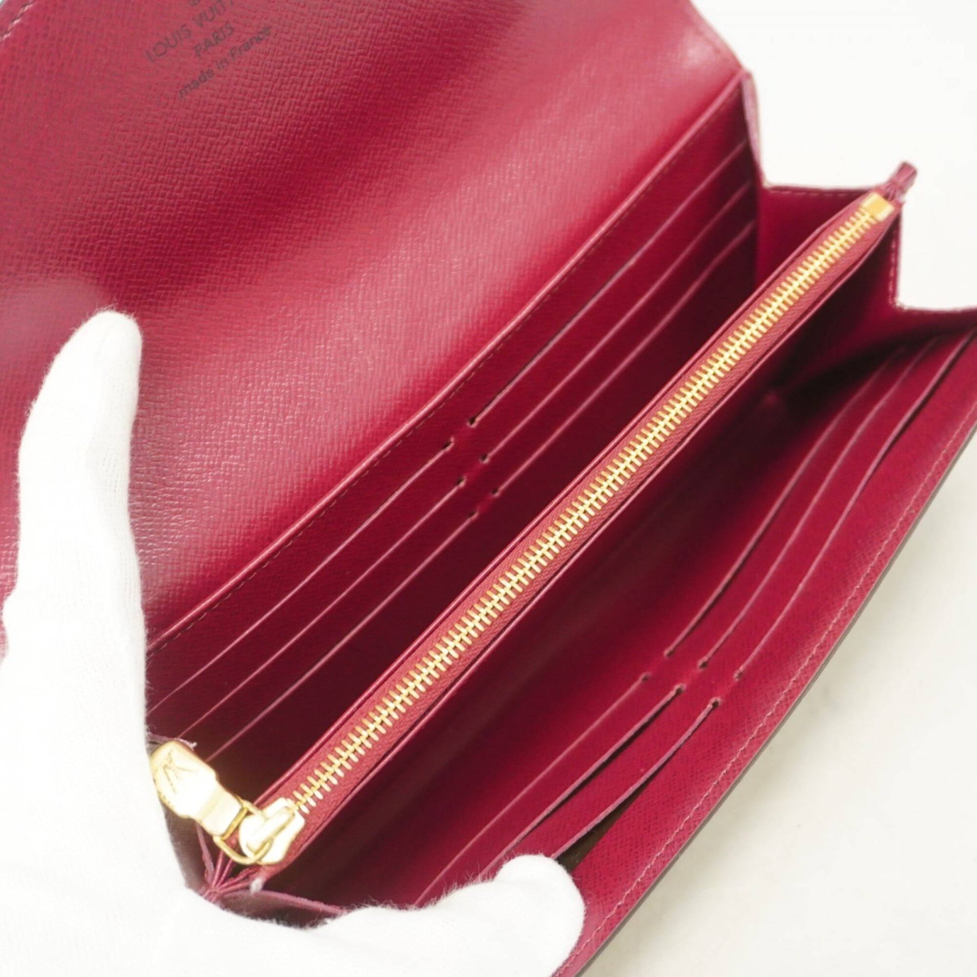 Louis Vuitton Fuchsia Long Wallet (Bi-Fold) (Pre-Owned)