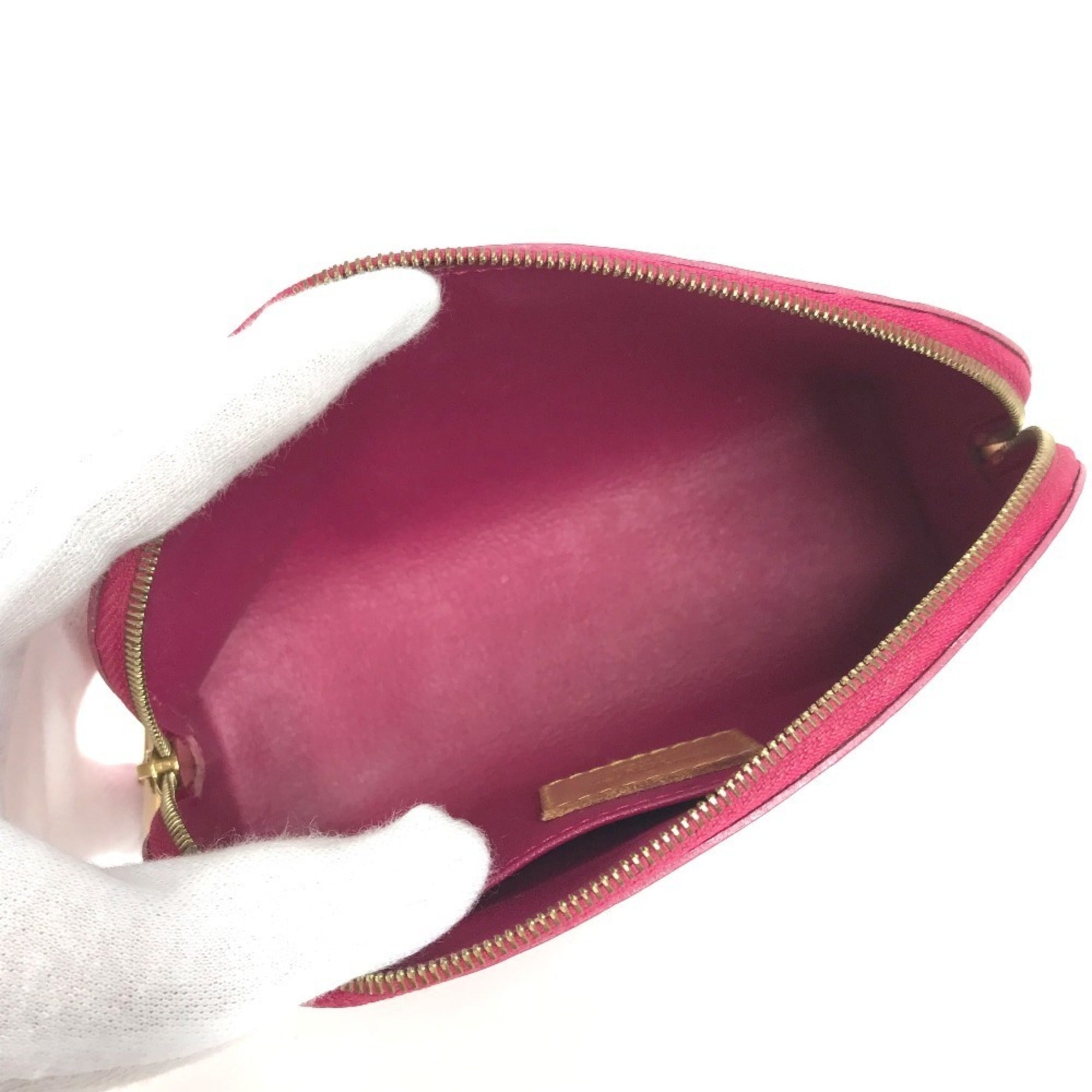 Louis Vuitton Pink Monogram Vernis Pochette Pouch (Pre-Owned)