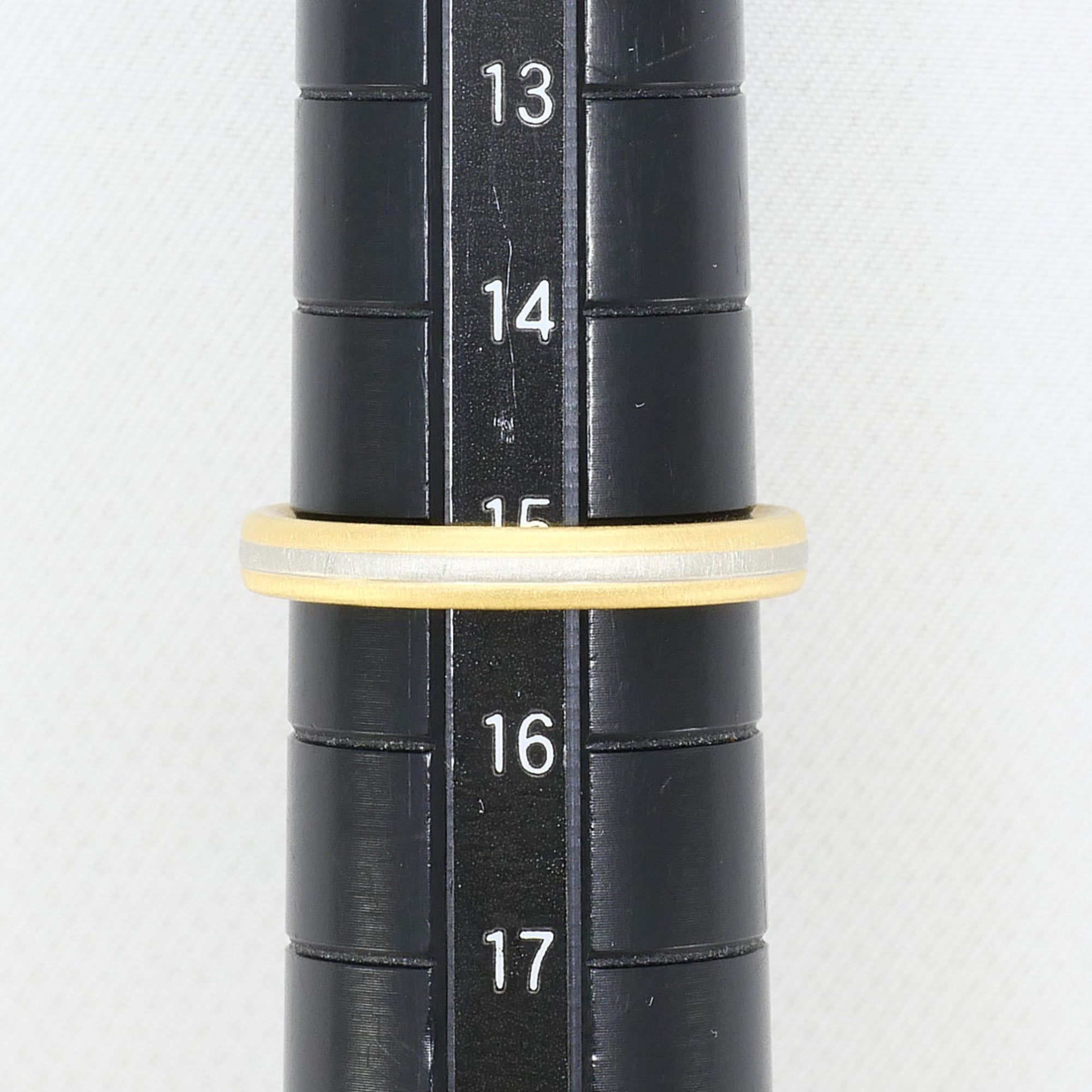 Unbranded White Gold Yellow Gold Yellow Gold (18K) White Gold (18K) Band Ring (Pre-Owned)