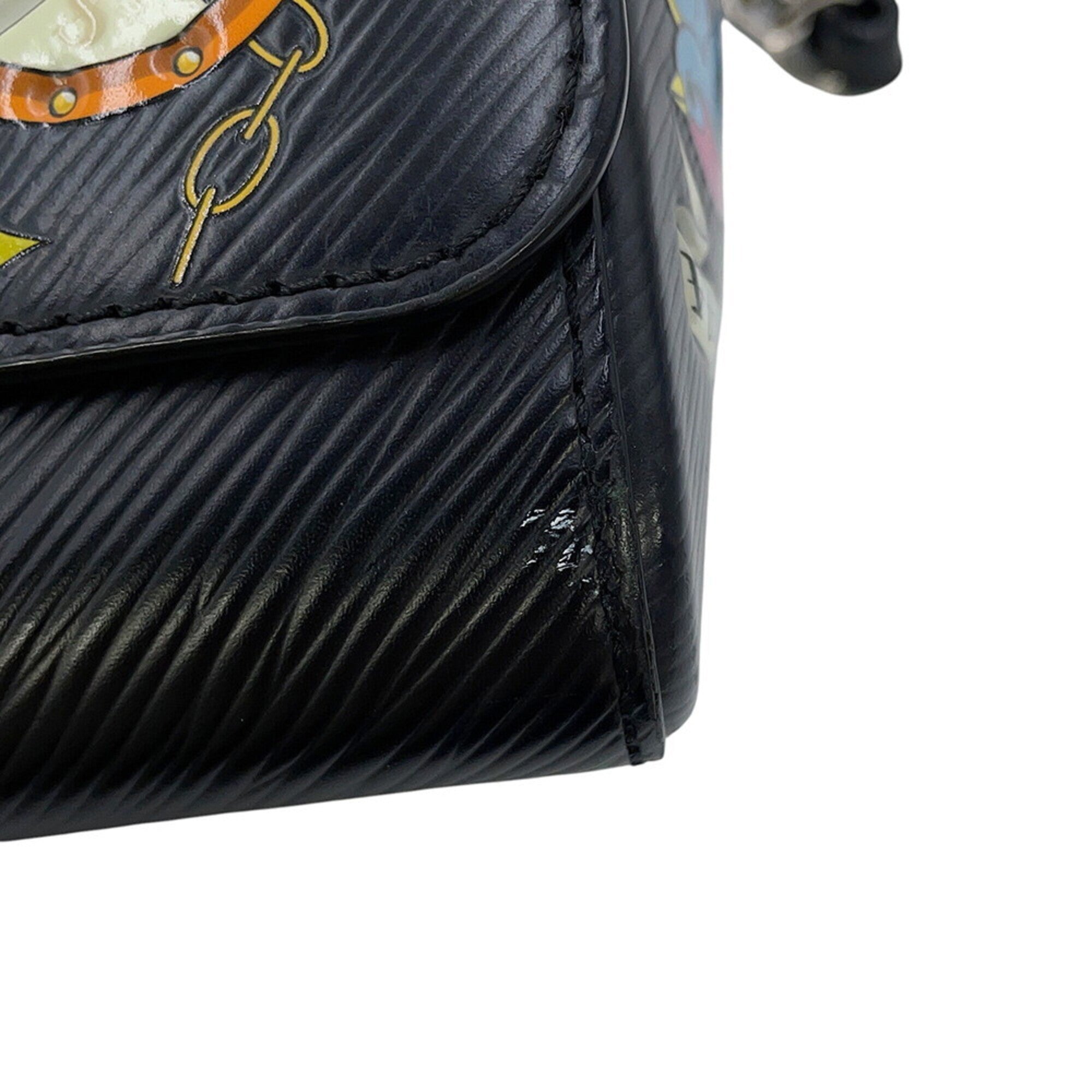 Louis Vuitton Epi Black Noir Epi Leather Handbag Shoulder Bag (Pre-Owned)