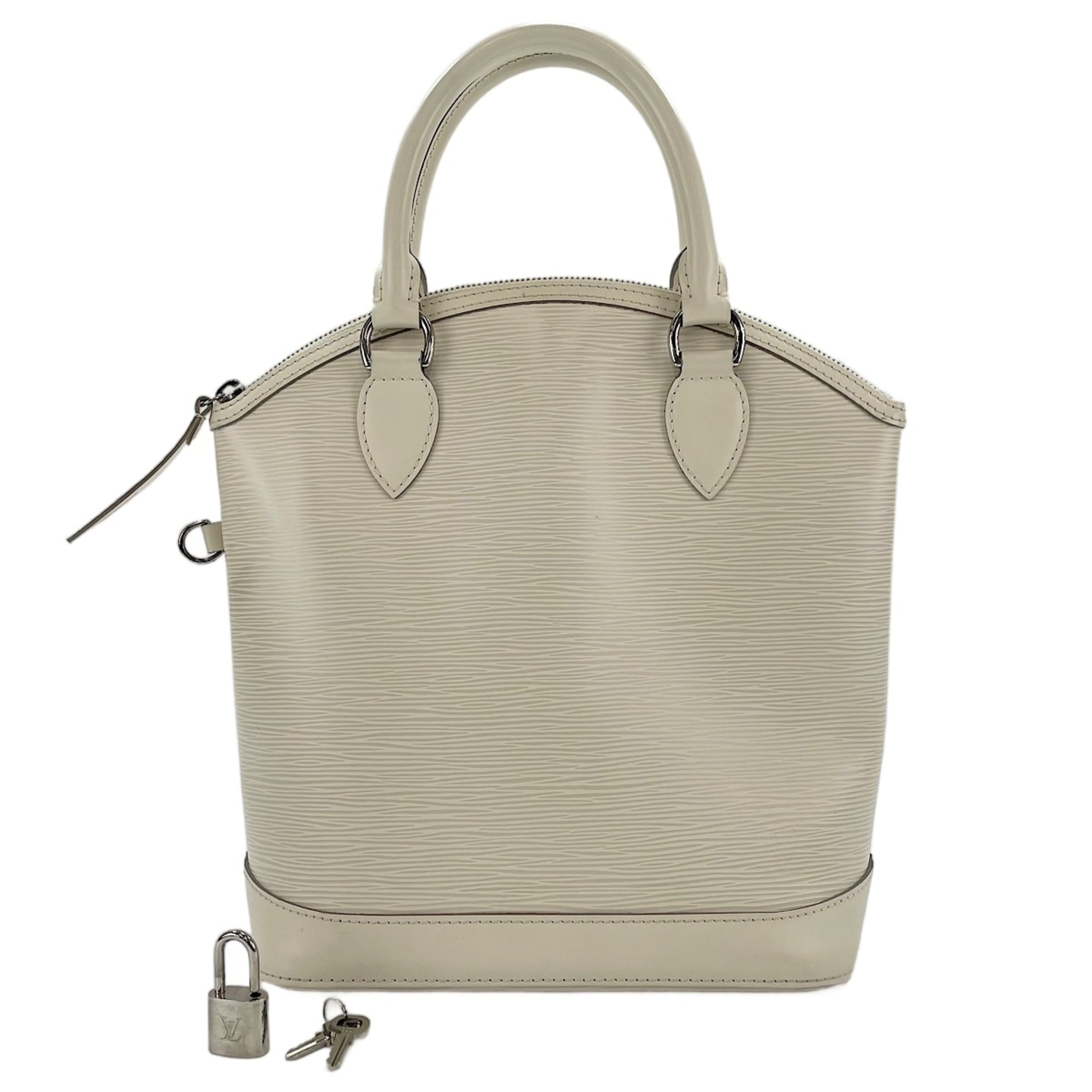 Louis Vuitton White Handbag (Pre-Owned)