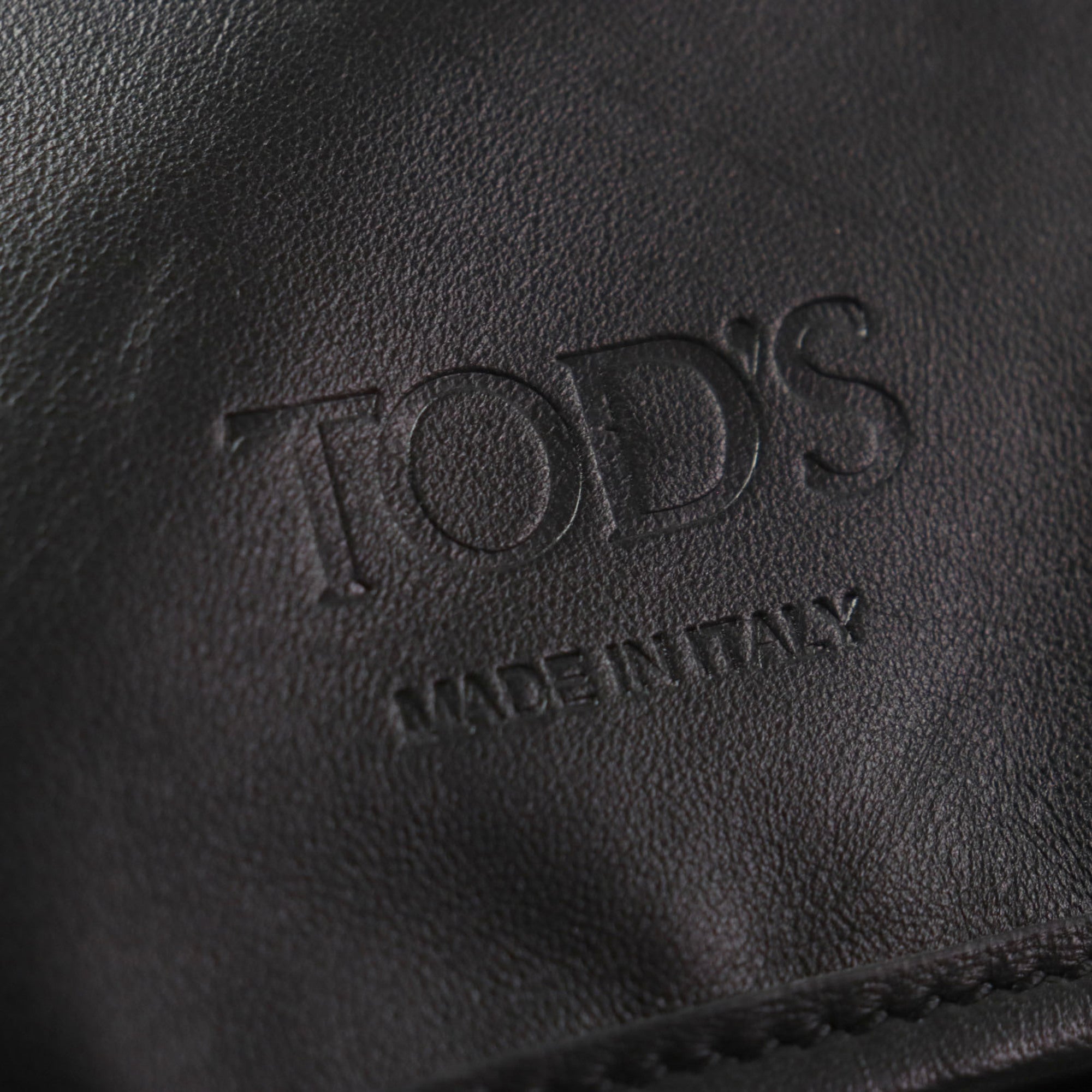 Tod's Black Fabric Leather Backpack (Pre-Owned)