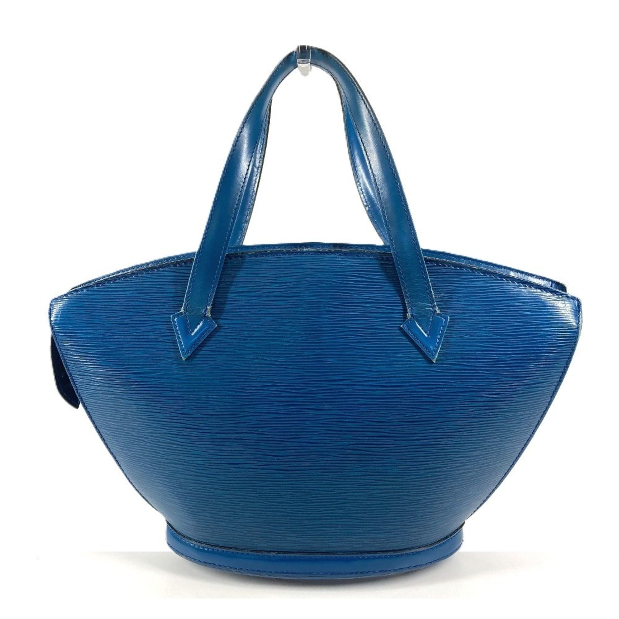 Louis Vuitton Blue Toledo Blue Epi Leather Shoulder Bag Tote Bag (Pre-Owned)