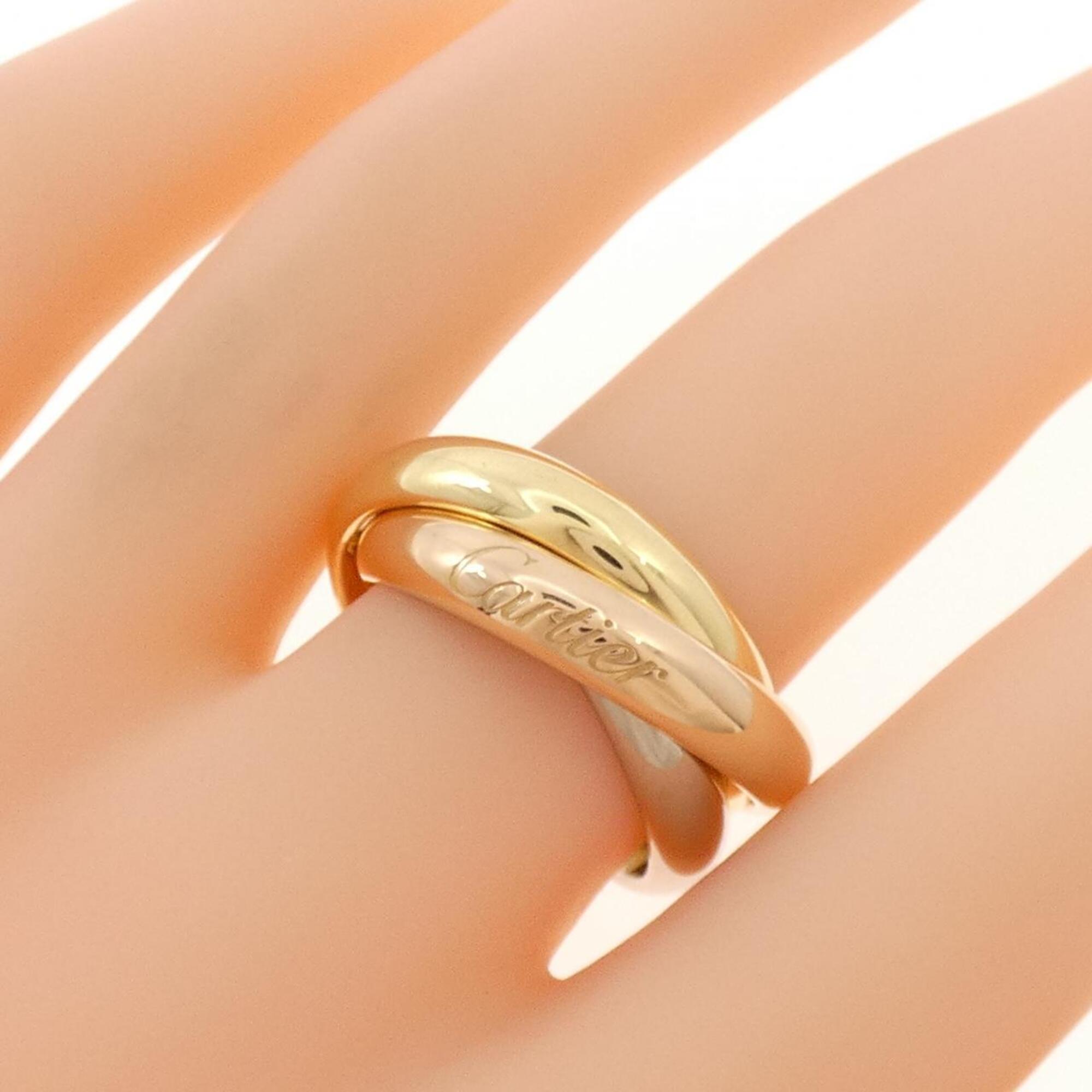 Cartier Yellow Gold (18K) Pink Gold (18K) White Gold (18K) Band Ring (Pre-Owned)