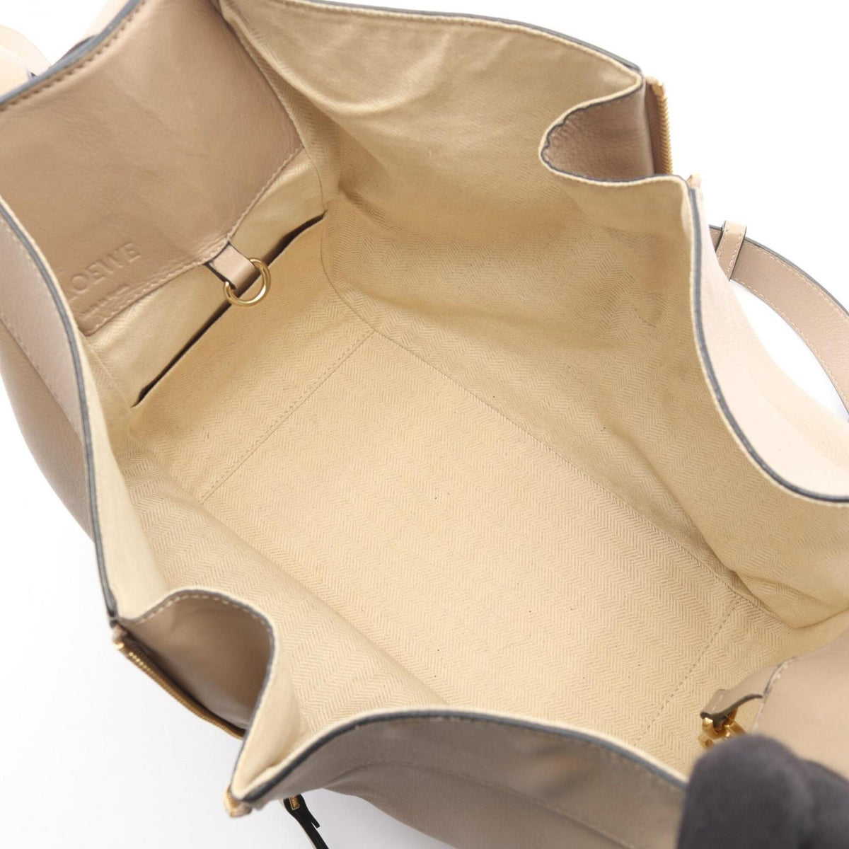 Loewe Beige Leather Handbag (Pre-Owned)