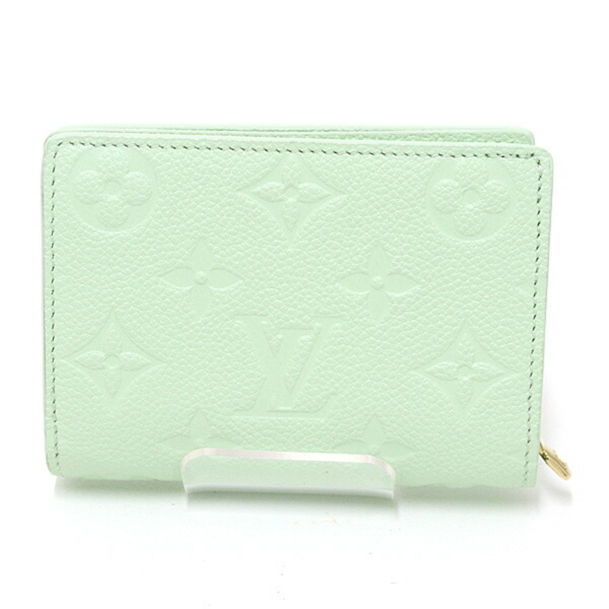 Louis Vuitton Green Multi-Color Monogram Empreinte Wallet (Bi-Fold) (Pre-Owned)