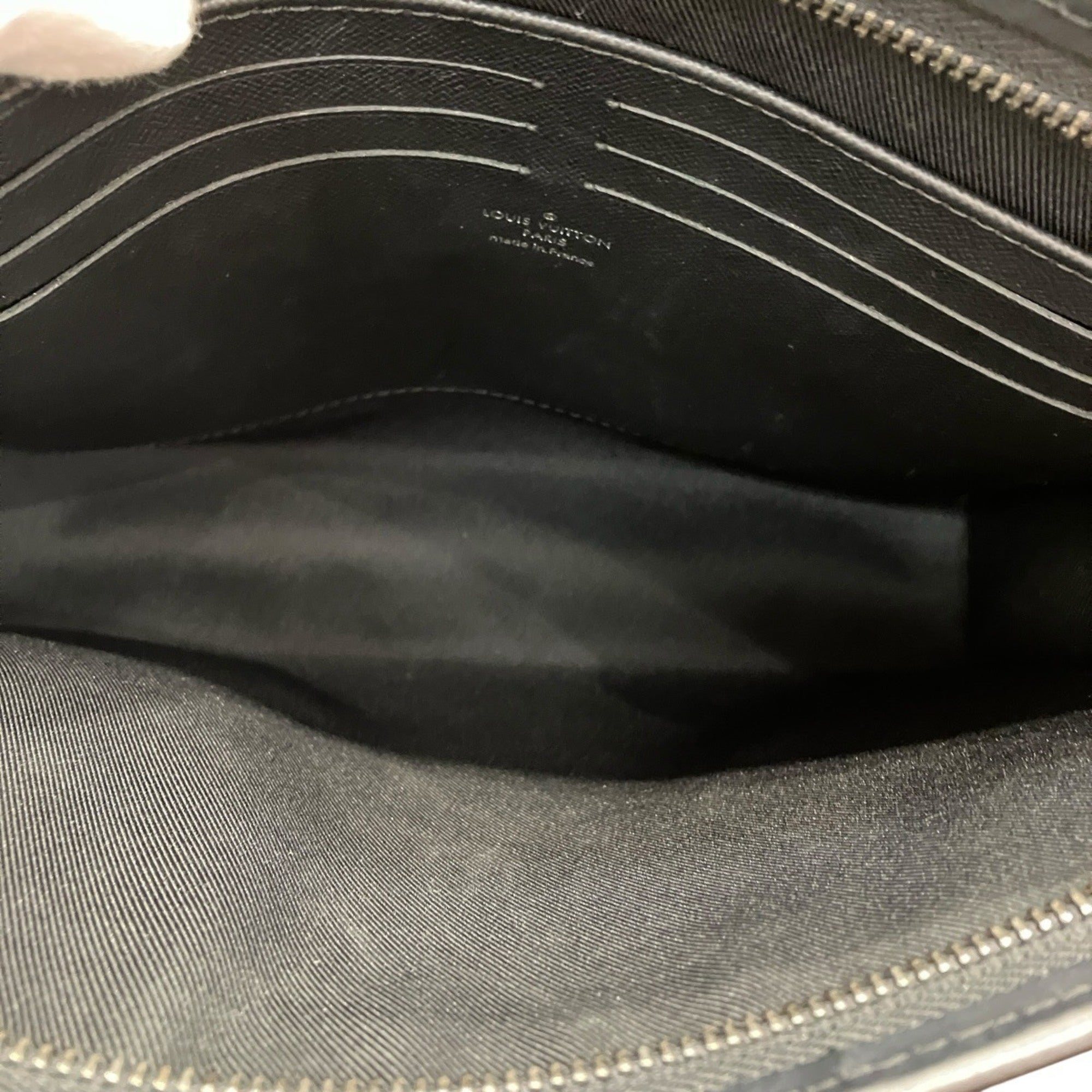 Louis Vuitton Black Monogram Eclipse Monogram Eclipse Clutch Bag Pouch (Pre-Owned)