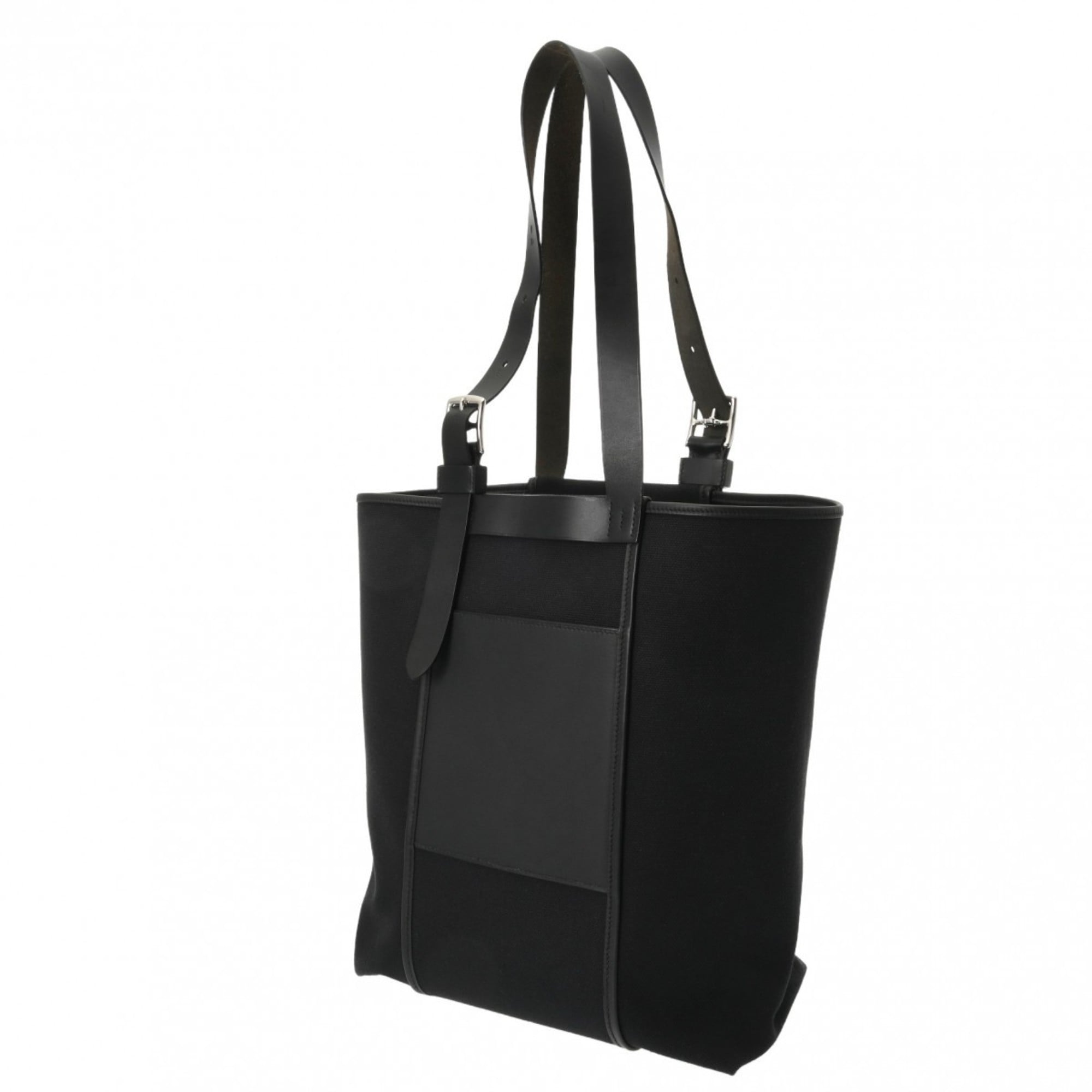 Hermes Black Swift Leather Tote Bag (Pre-Owned)