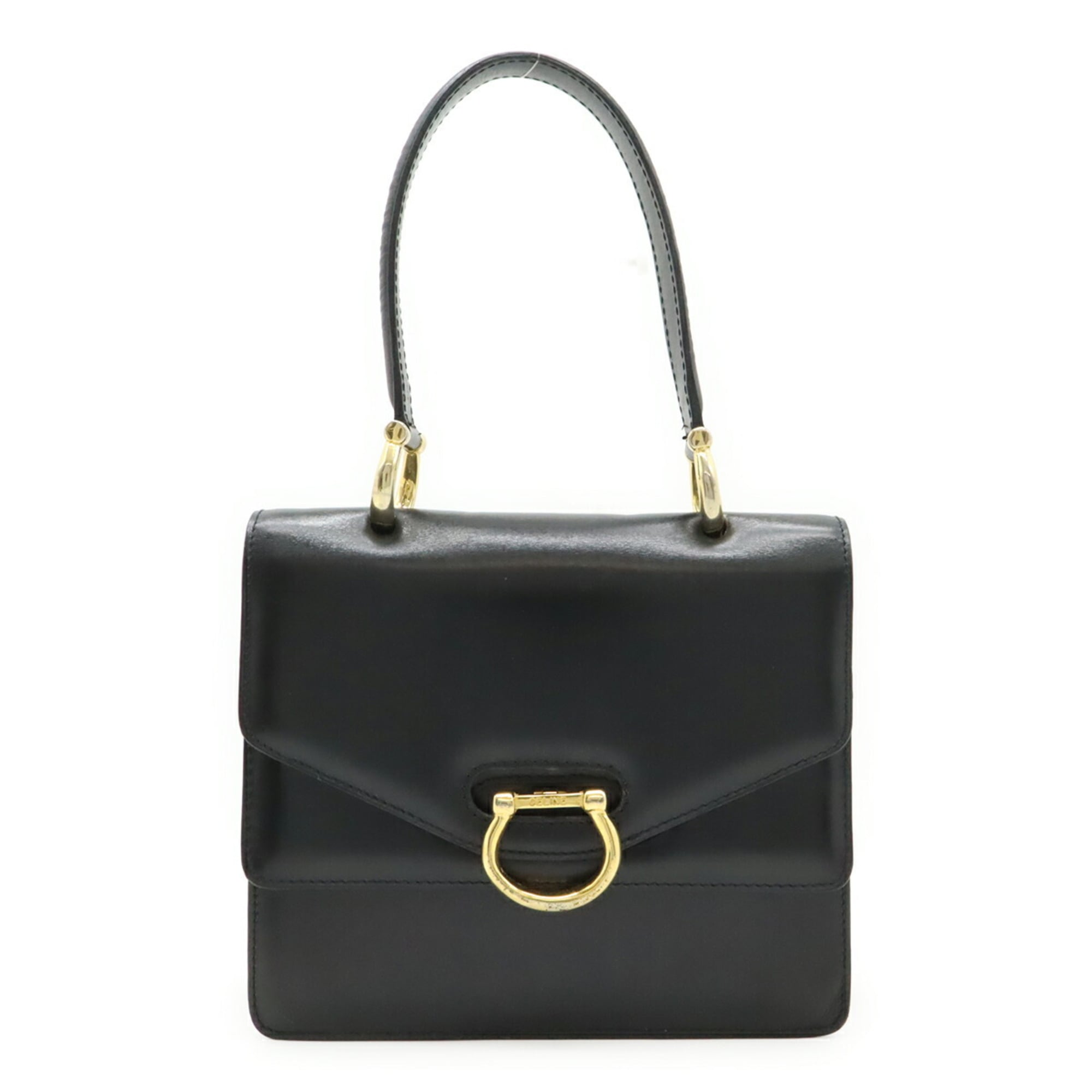 Celine Black Leather Handbag (Pre-Owned)