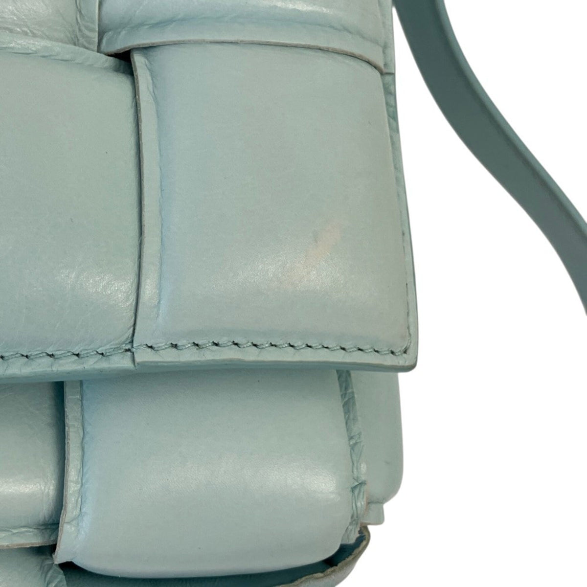 Bottega Veneta Intrecciato Leather Shoulder Bag (Pre-Owned)