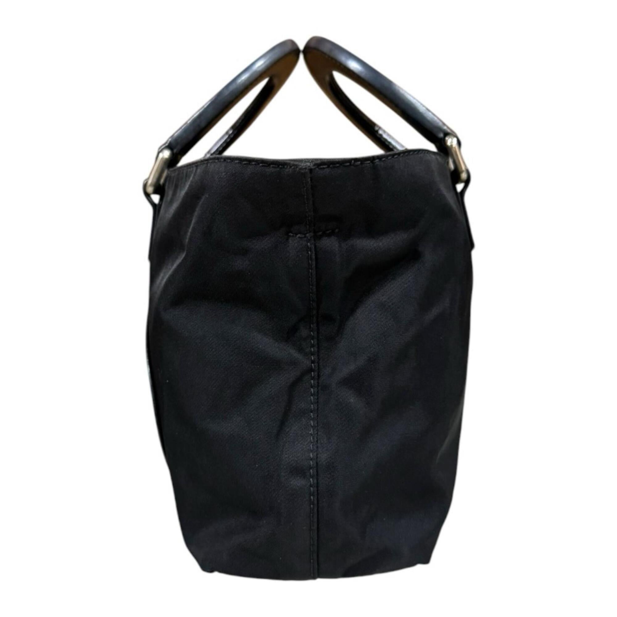 Prada Black Nylon Shoulder Bag (Pre-Owned)