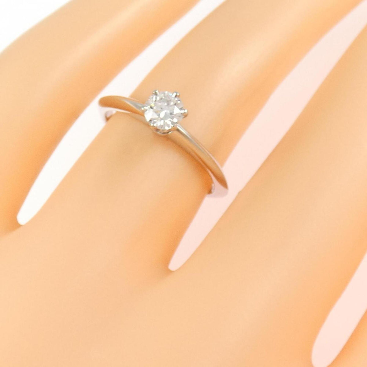 Tiffany Platinum 950 Band Ring (Pre-Owned)