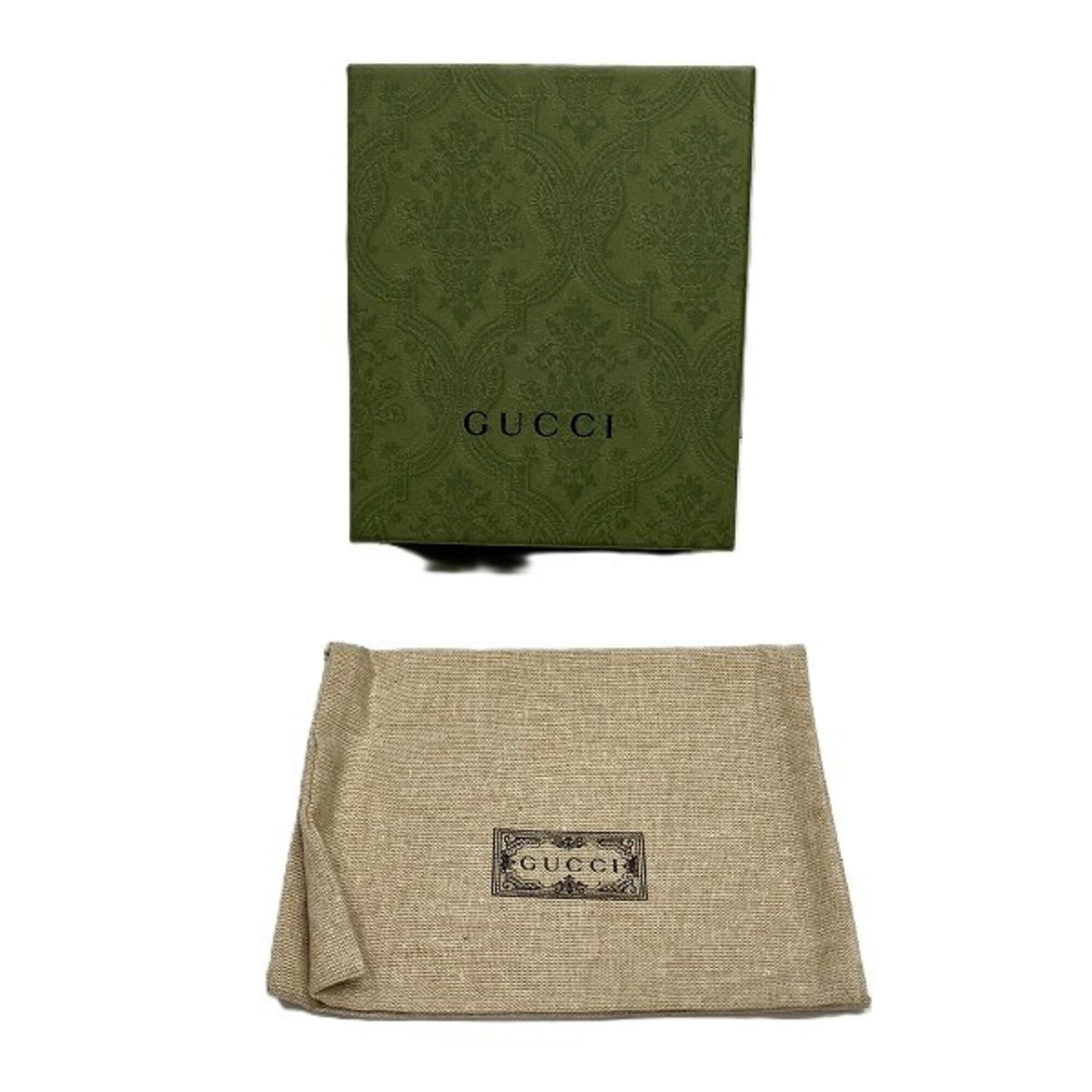 Gucci Black Leather Wallet (Tri-Fold) (Pre-Owned)