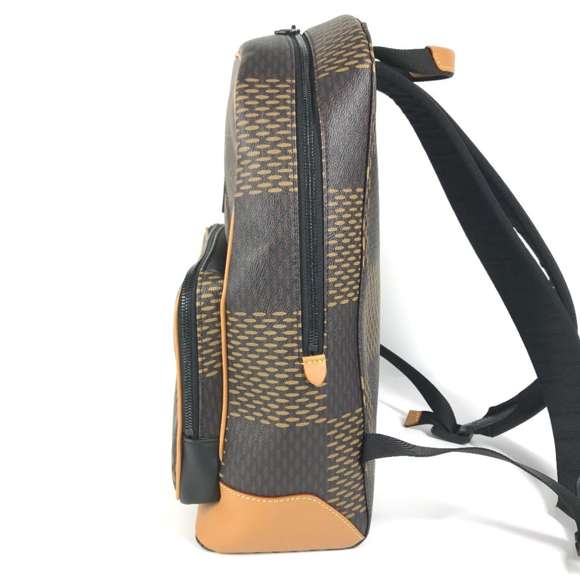 Louis Vuitton Brown Damier Canvas Damier Canvas Backpack (Pre-Owned)
