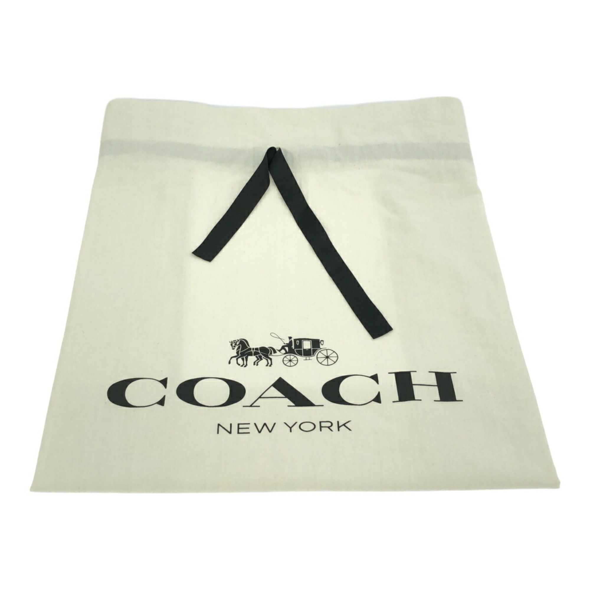 Coach Navy Leather Tote Bag (Pre-Owned)