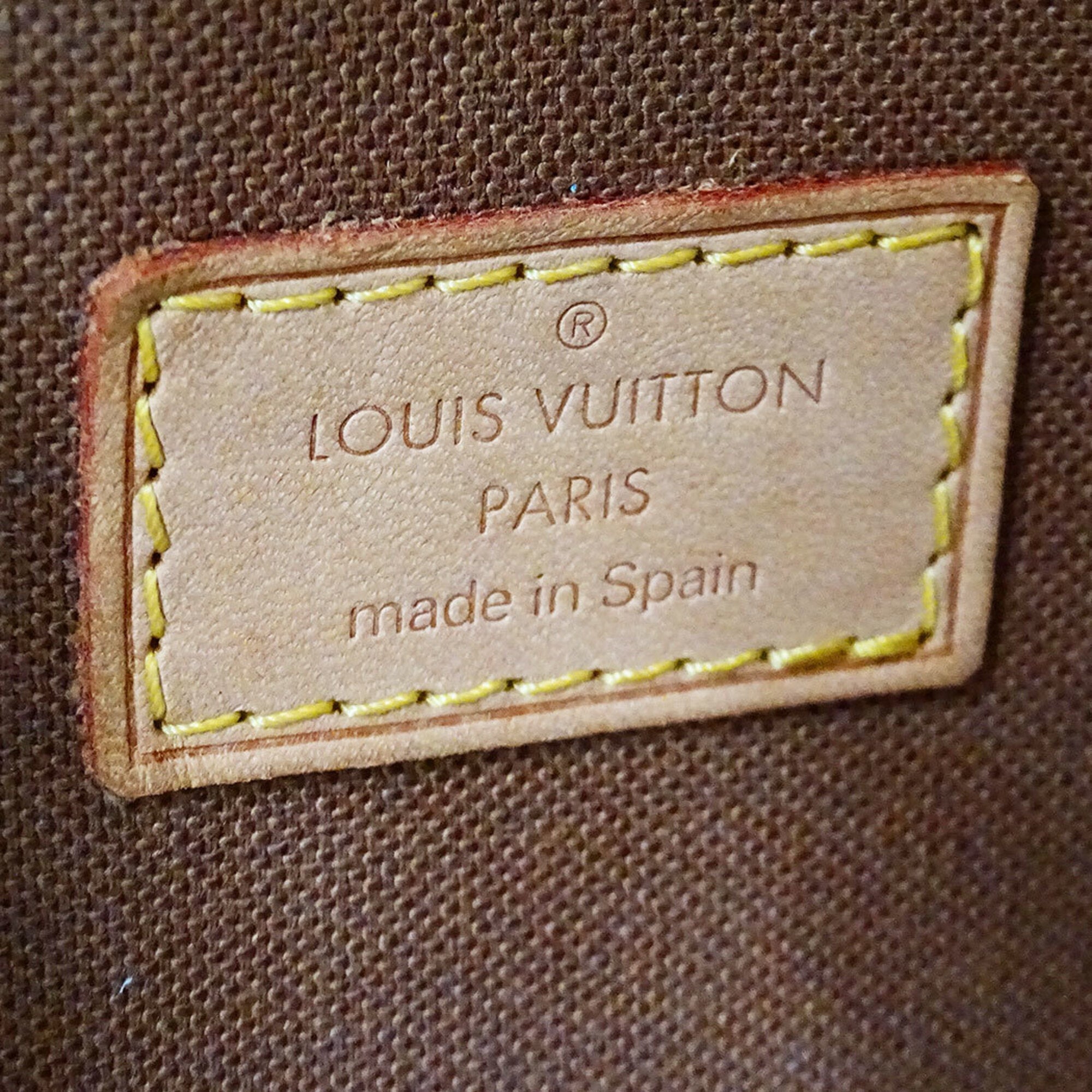 Louis Vuitton Brown Galle Monogram Monogram Handbag Pochette Shoulder Bag (Pre-Owned)