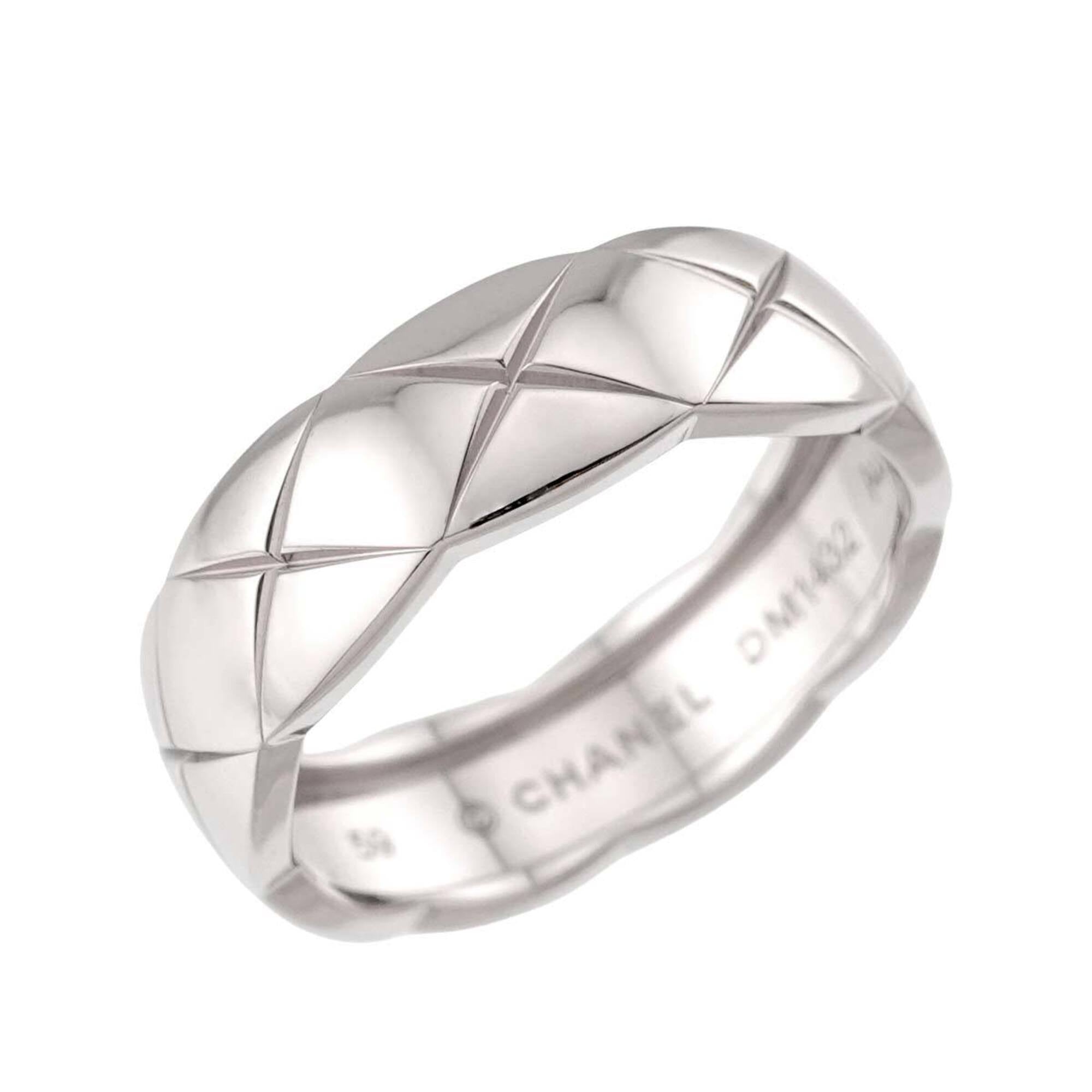 Chanel Matelasse Band Ring (Pre-Owned)