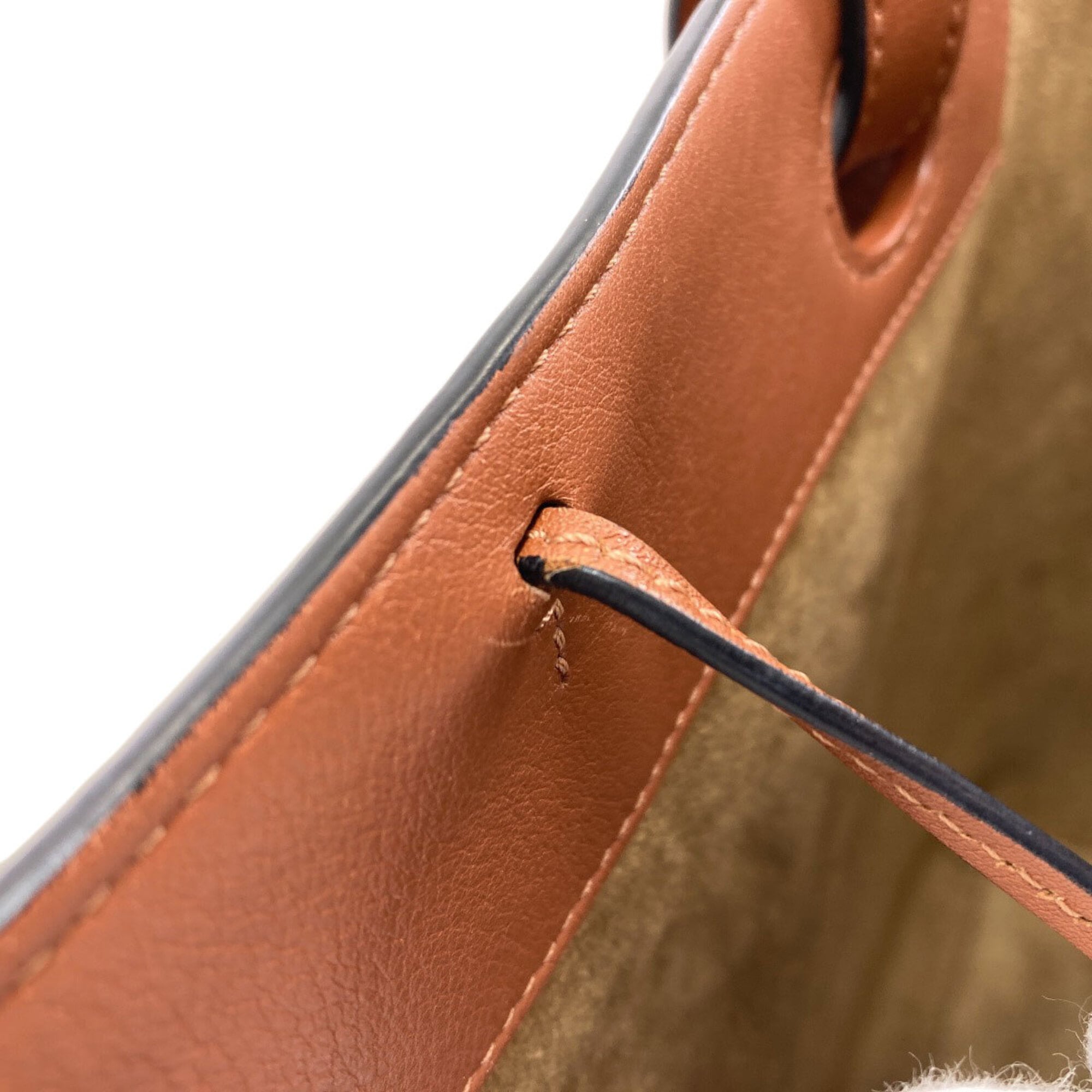 Loewe Brown Leather Tote Bag (Pre-Owned)