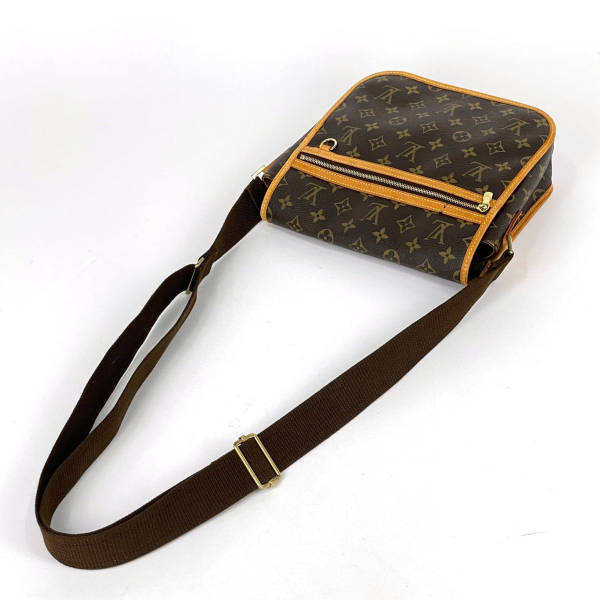 Louis Vuitton Brown Monogram Shoulder Bag (Pre-Owned)