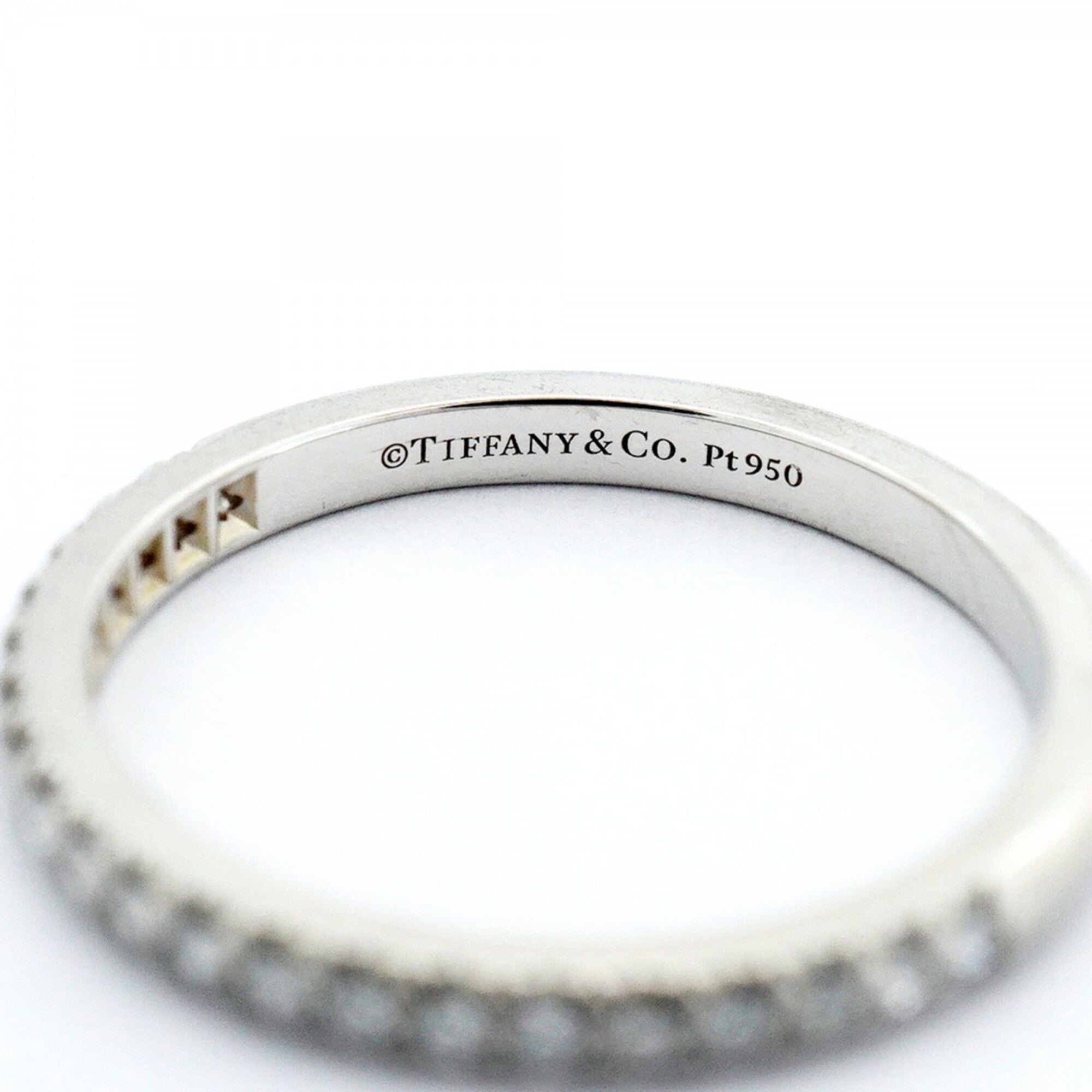 Tiffany Platinum 950 Band Ring (Pre-Owned)