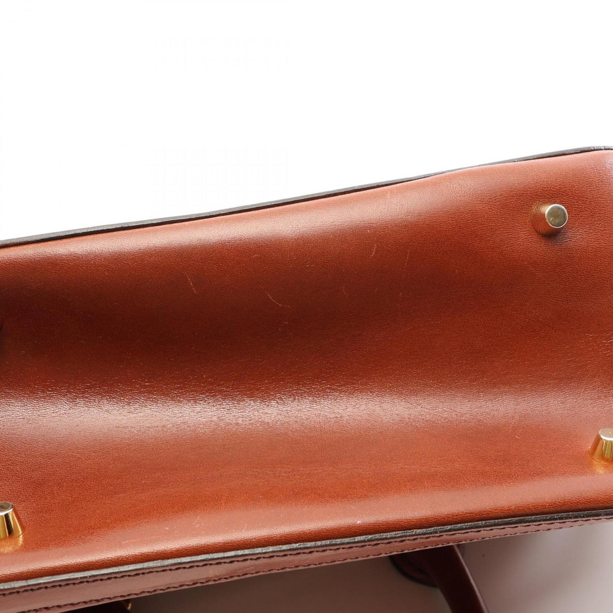Burberry Brown Leather Handbag (Pre-Owned)