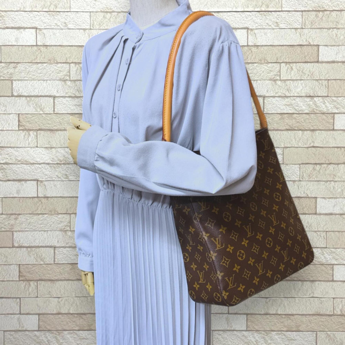 Louis Vuitton Monogram Brown Monogram Handbag Shoulder Bag (Pre-Owned)