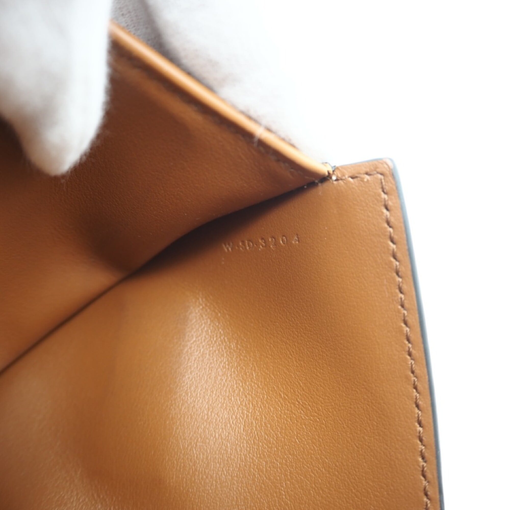 Celine Brown Leather Wallet (Tri-Fold) (Pre-Owned)
